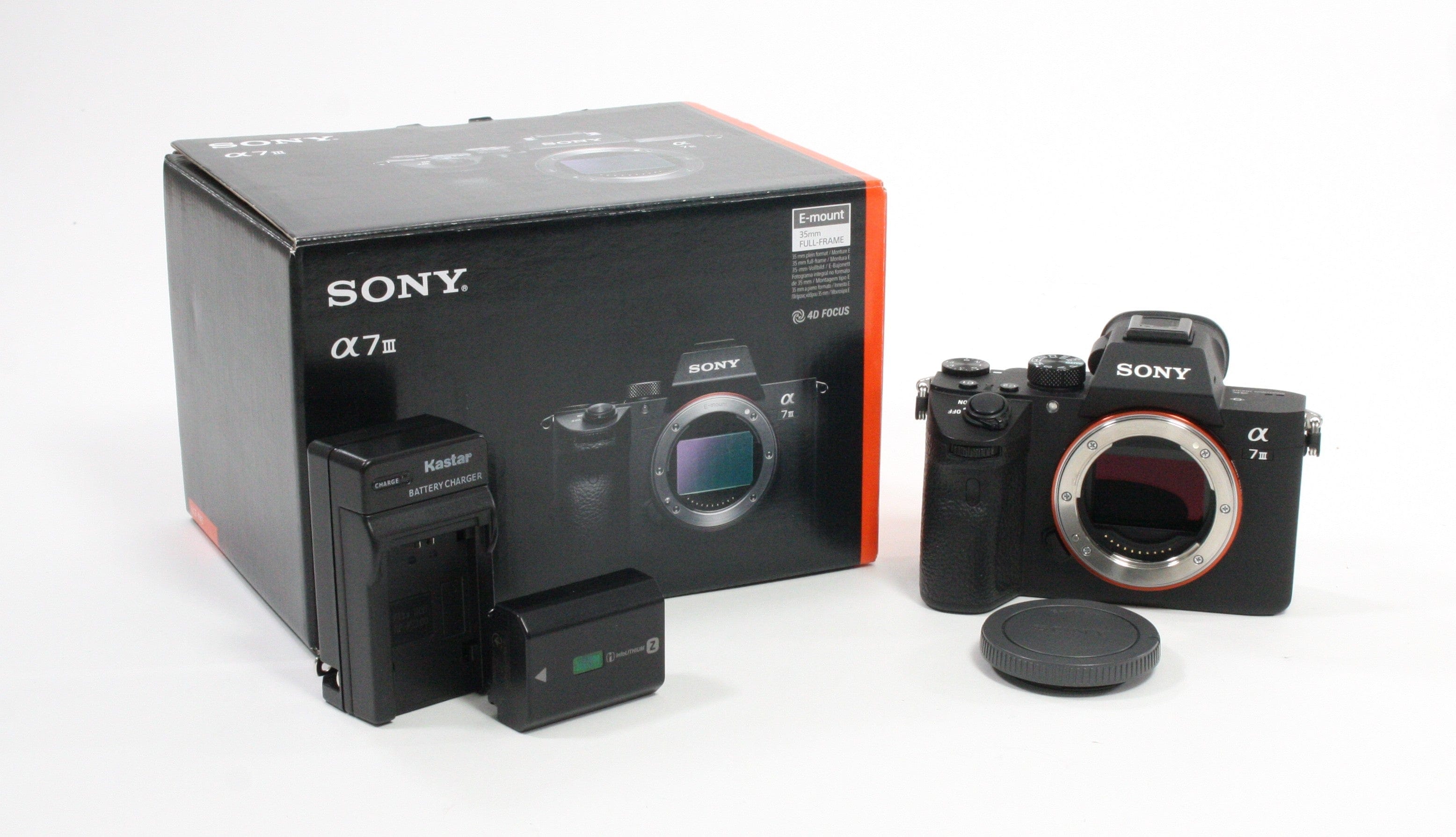 Sony a7III Mirrorless Digital Camera Body with Shutter Count 1,372