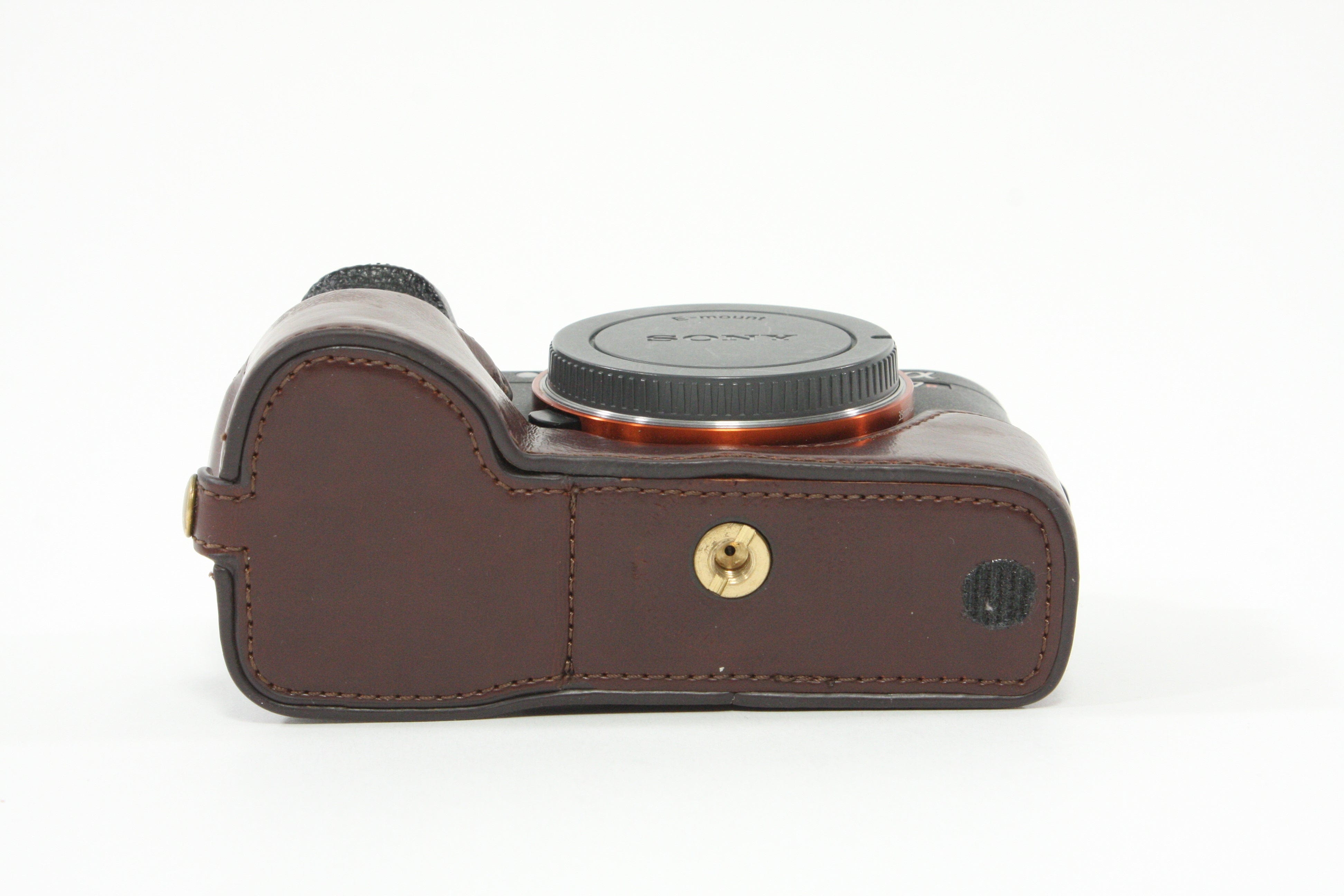 Sony a7R II with Leather Half Case -  Shutter Count 13146