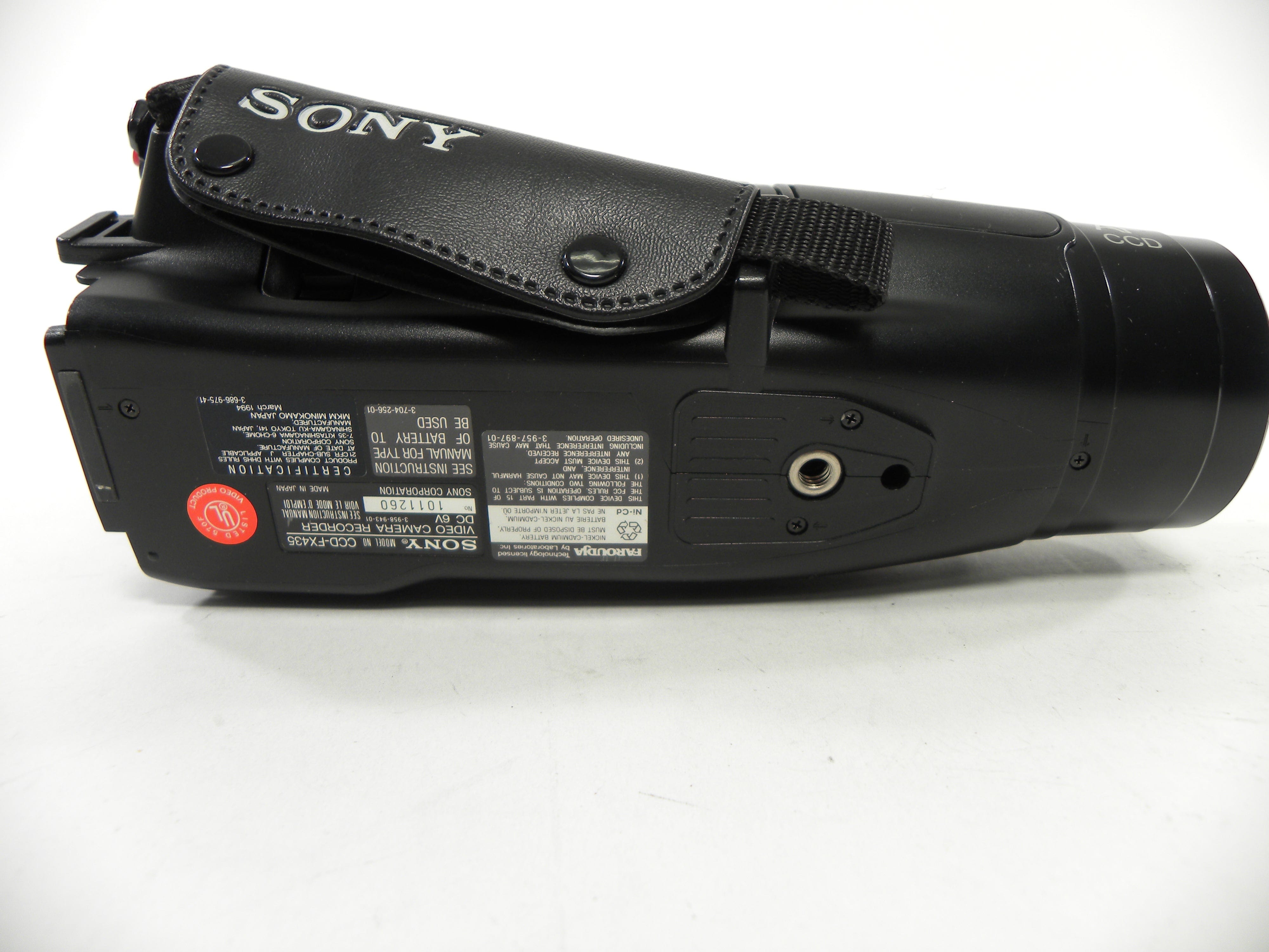 Sony CCD-FX435 Video 8 Handycam Camcorder