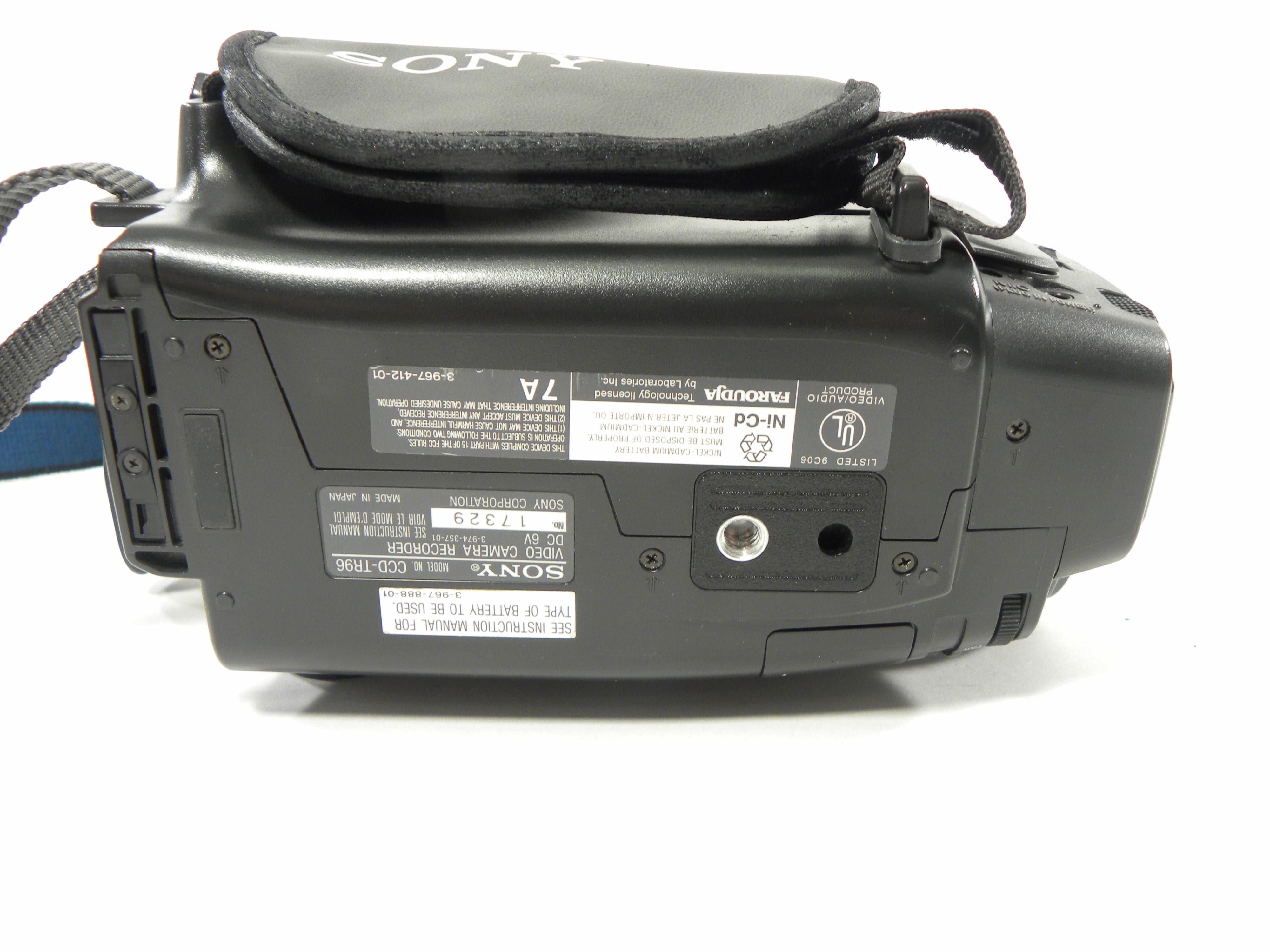 Sony CCD-TR96 Video 8 Handycam Camcorder