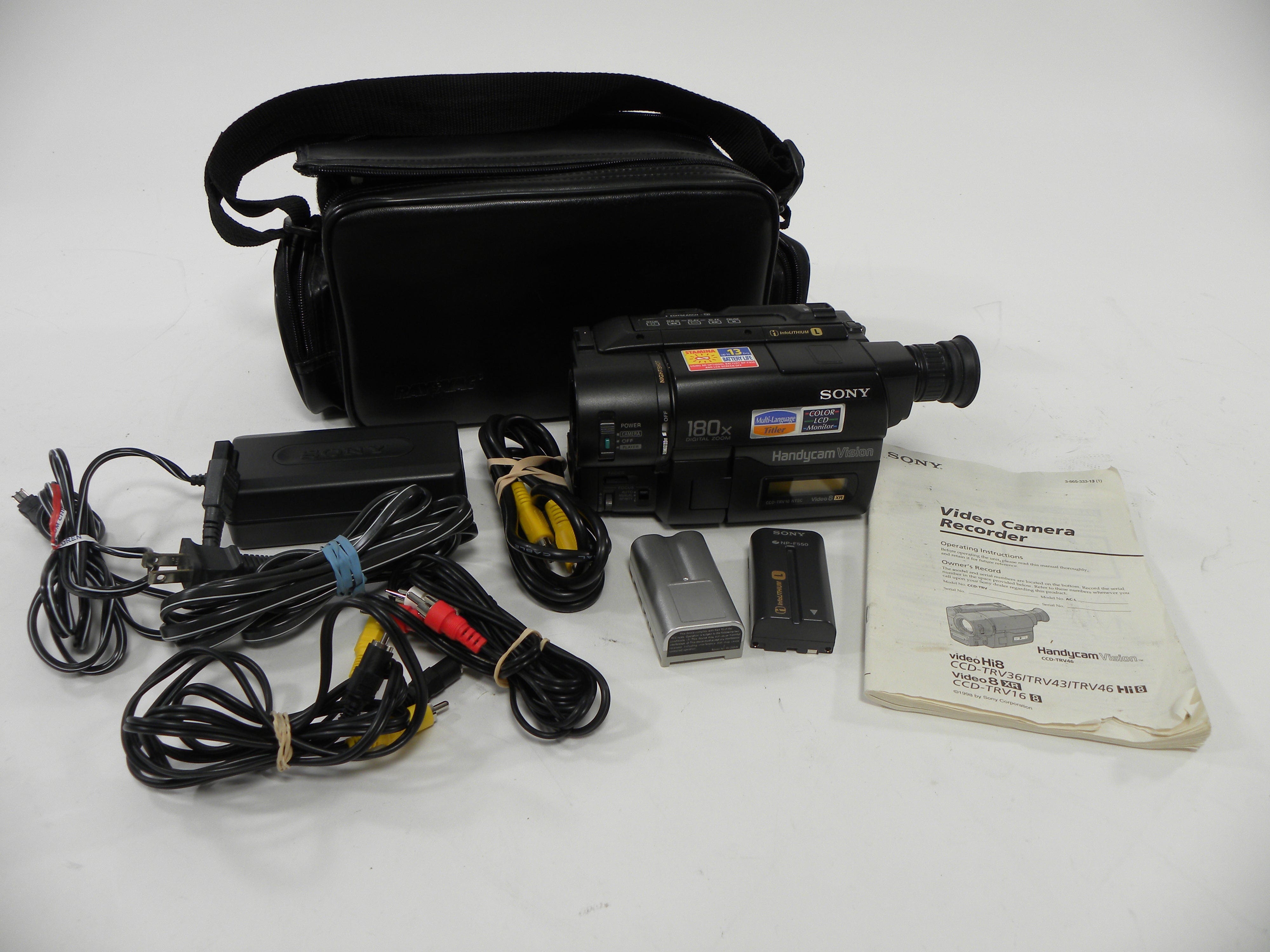 Sony CCD-TRV16 Video 8 XR Handycam Camcorder