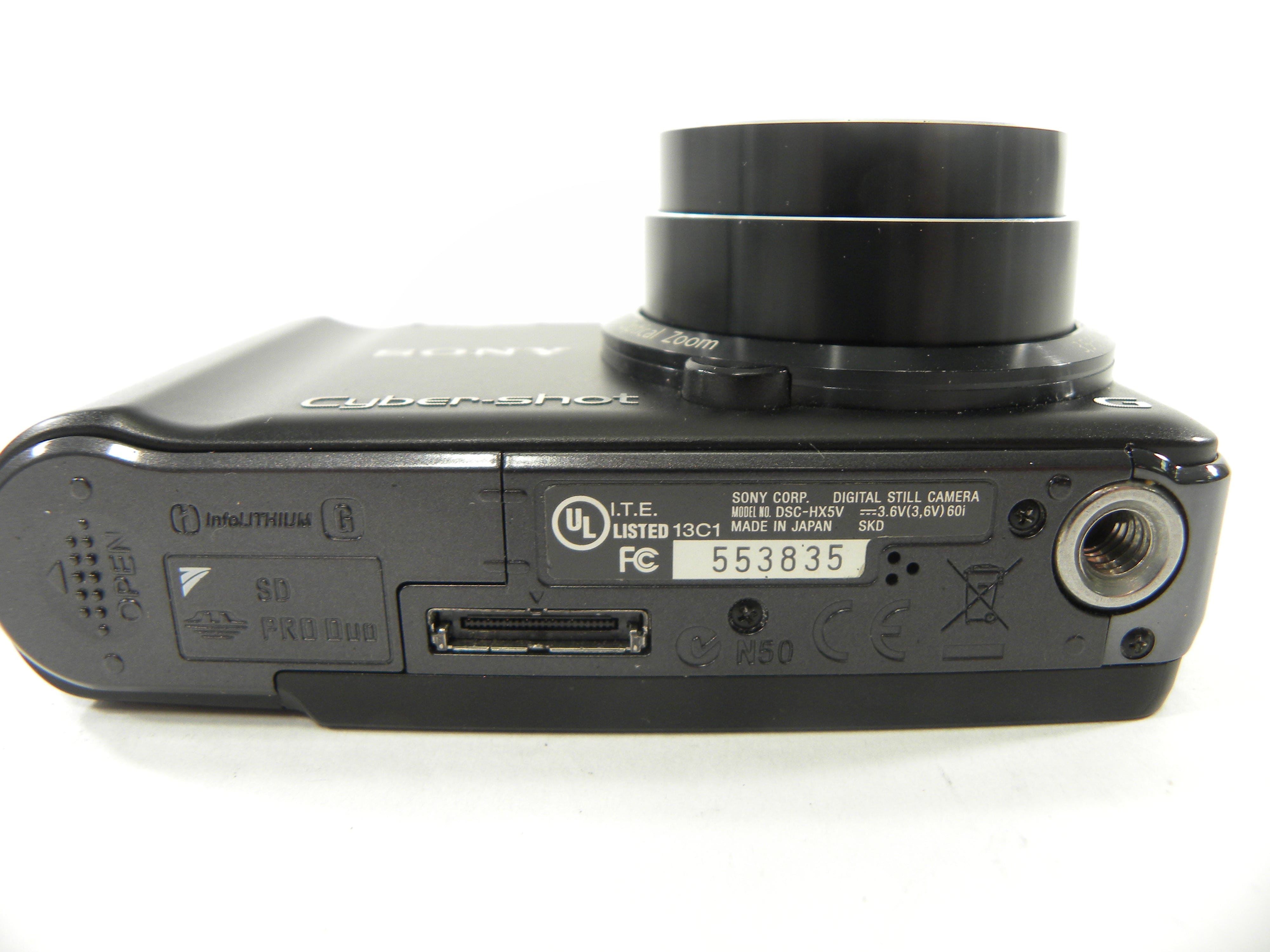 Sony Cyber Shot DSC-HX5 Exmor R 10.2mp Digital Camera