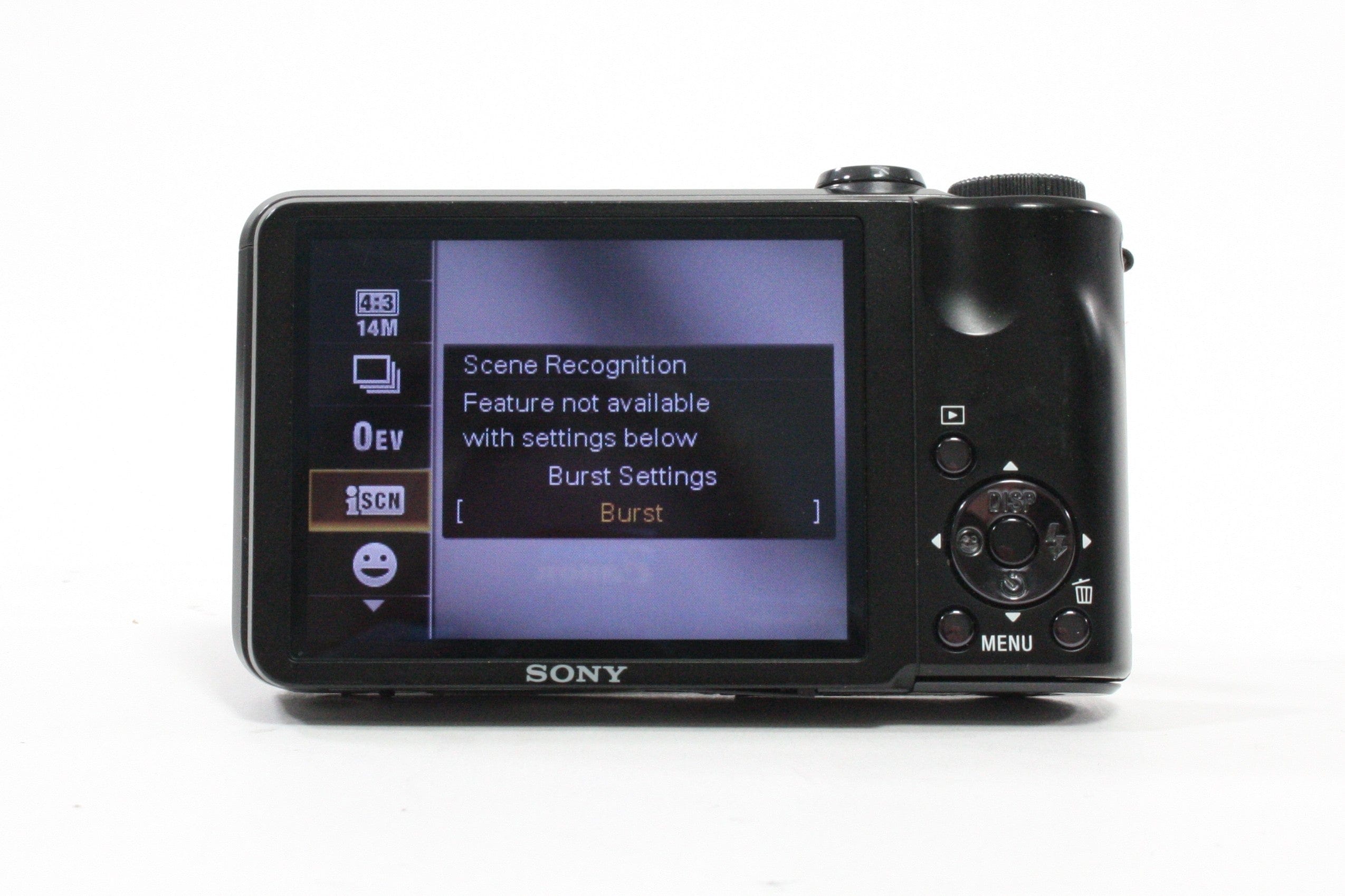 Sony Cyber-shot Steadyshot DSC-H55 Digital Camera 10x Zoom 14.1mp