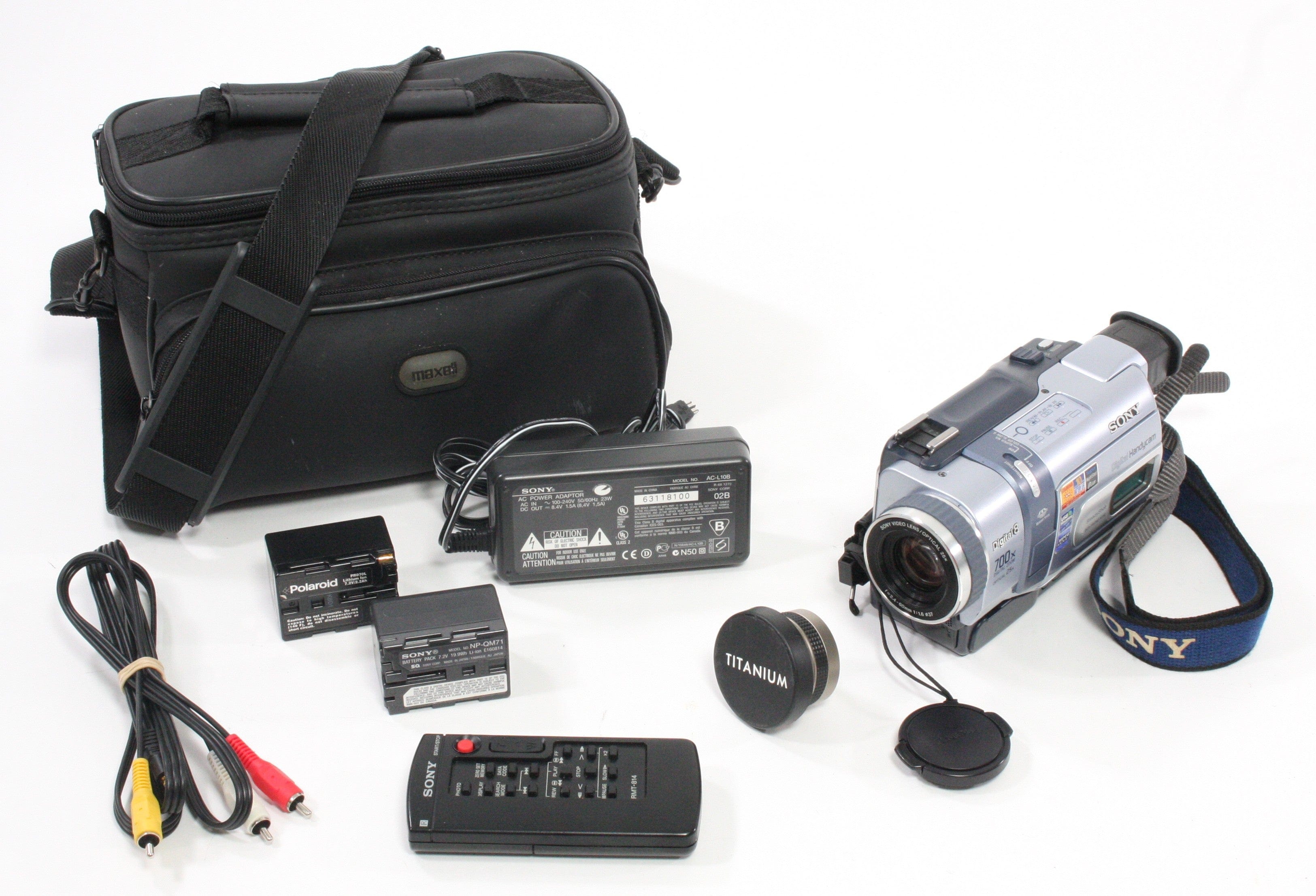 Sony DCR-TRV 340 Digital 8 Camcorder with Titanium I.R. Lens