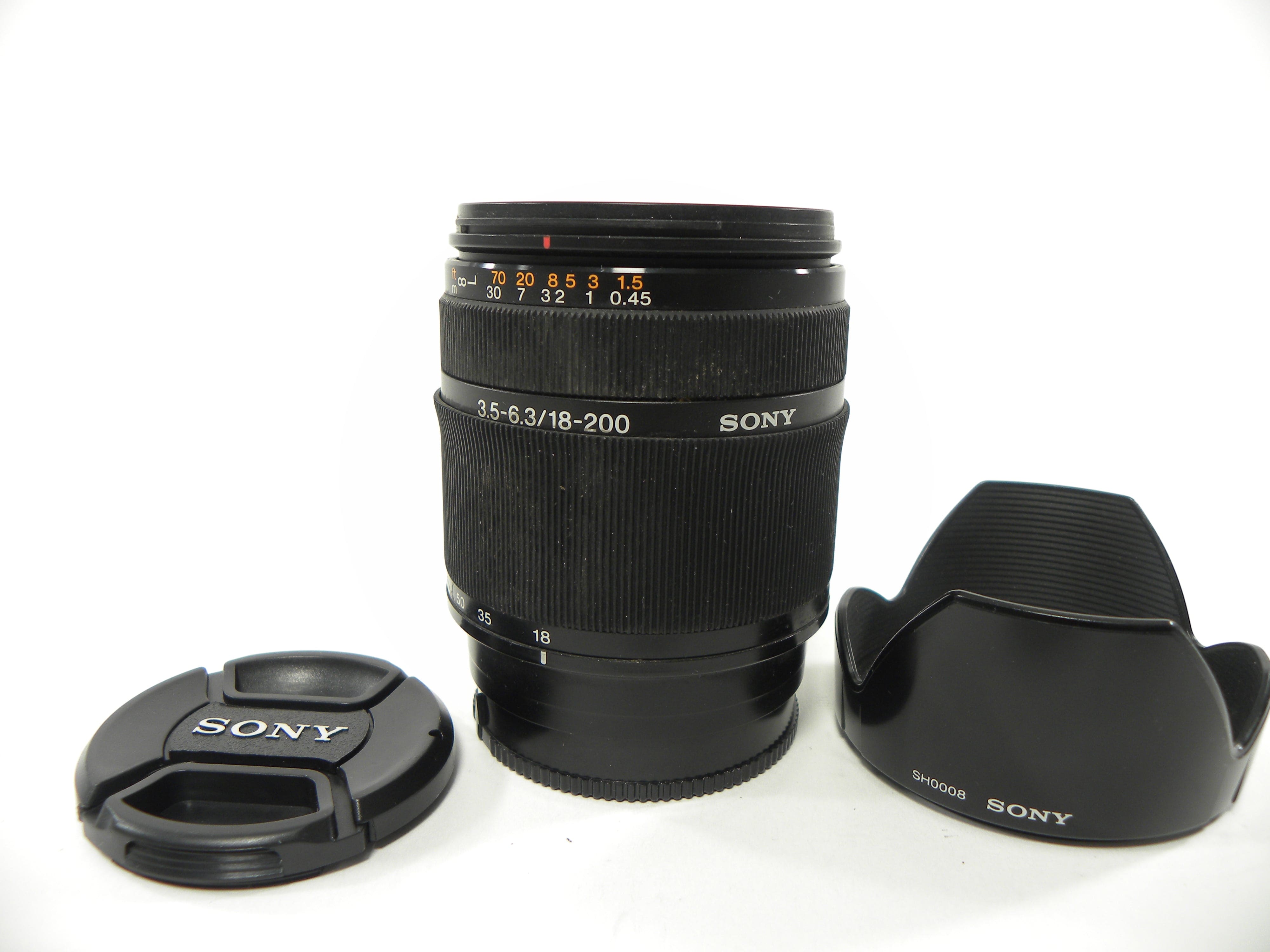 Sony DT 18-200mm f3.5-6.3 A Mount
