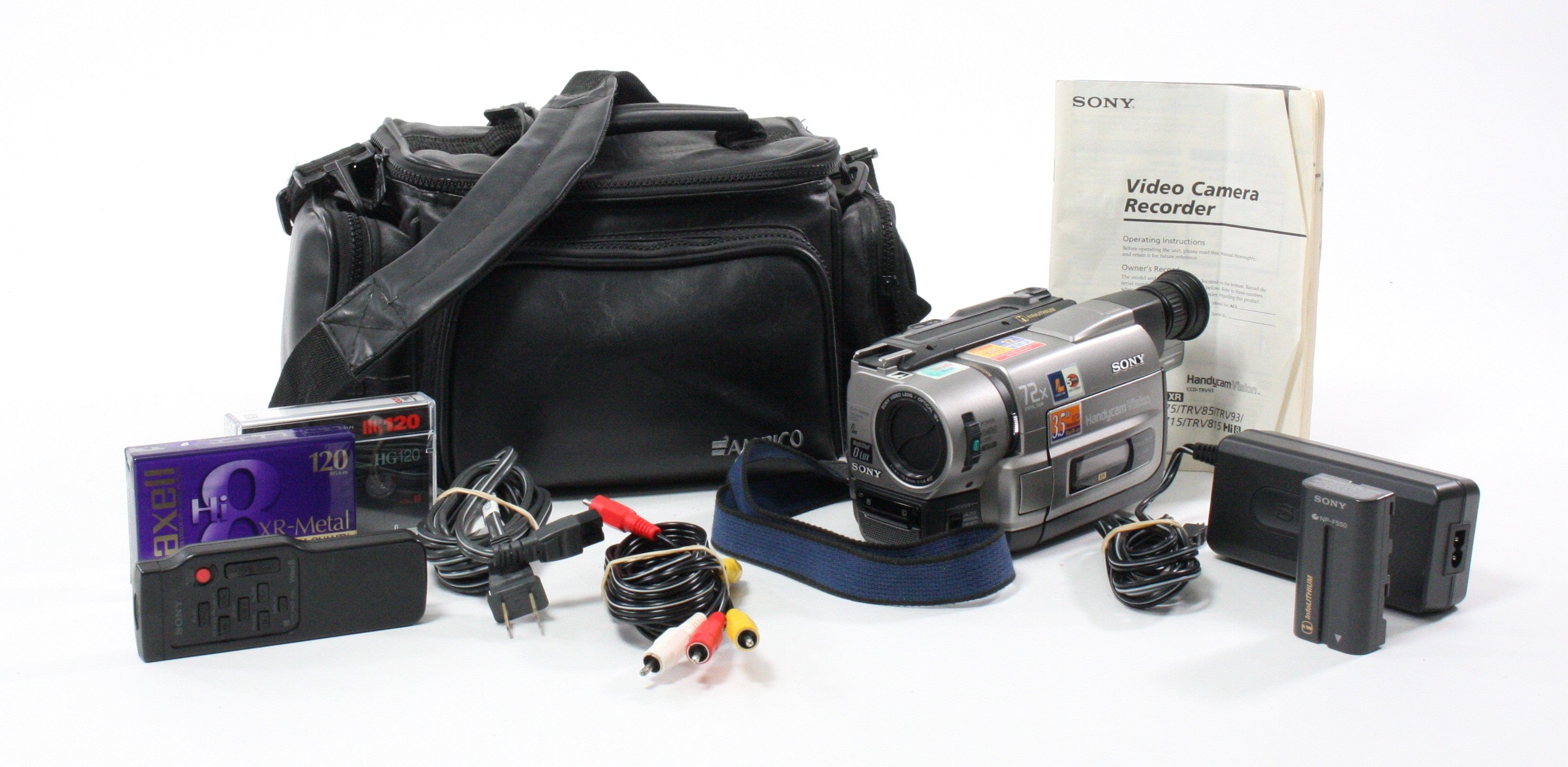 Sony Handycam CCD-TRV85 Video Hi8 Video Camera