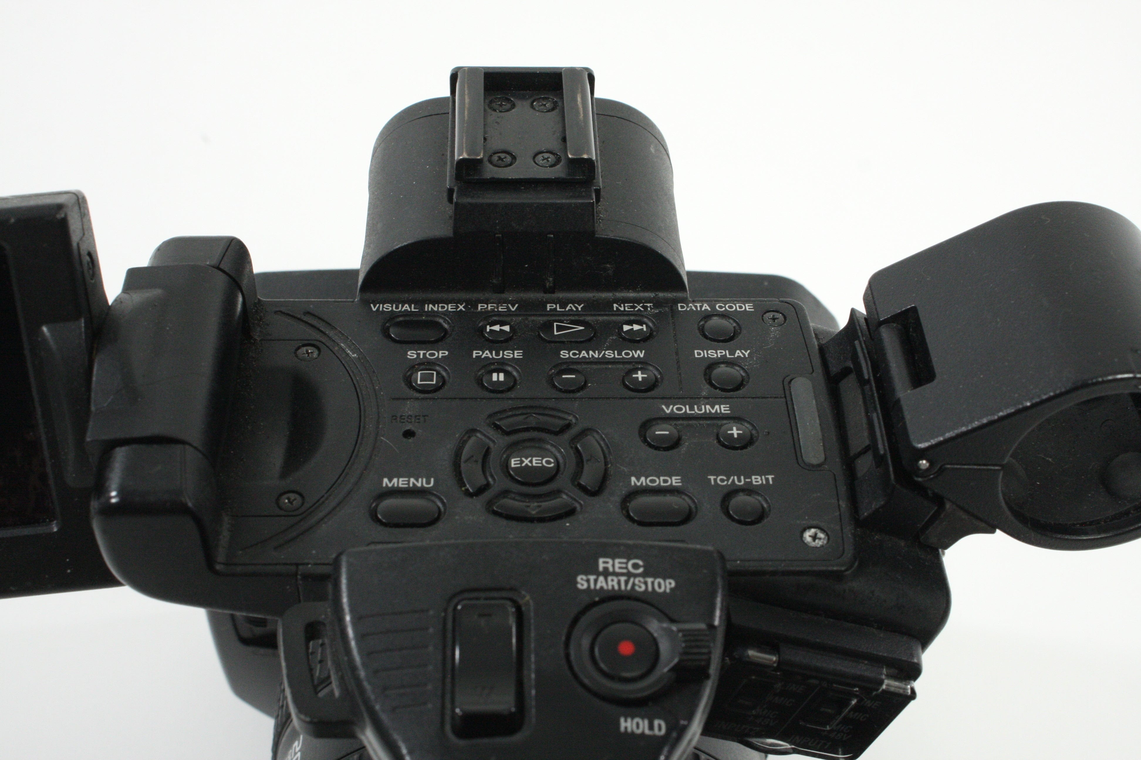 Sony HXR-NX5U NXCAM Professional Camcorder - 1150  hours usage -selling as-is.