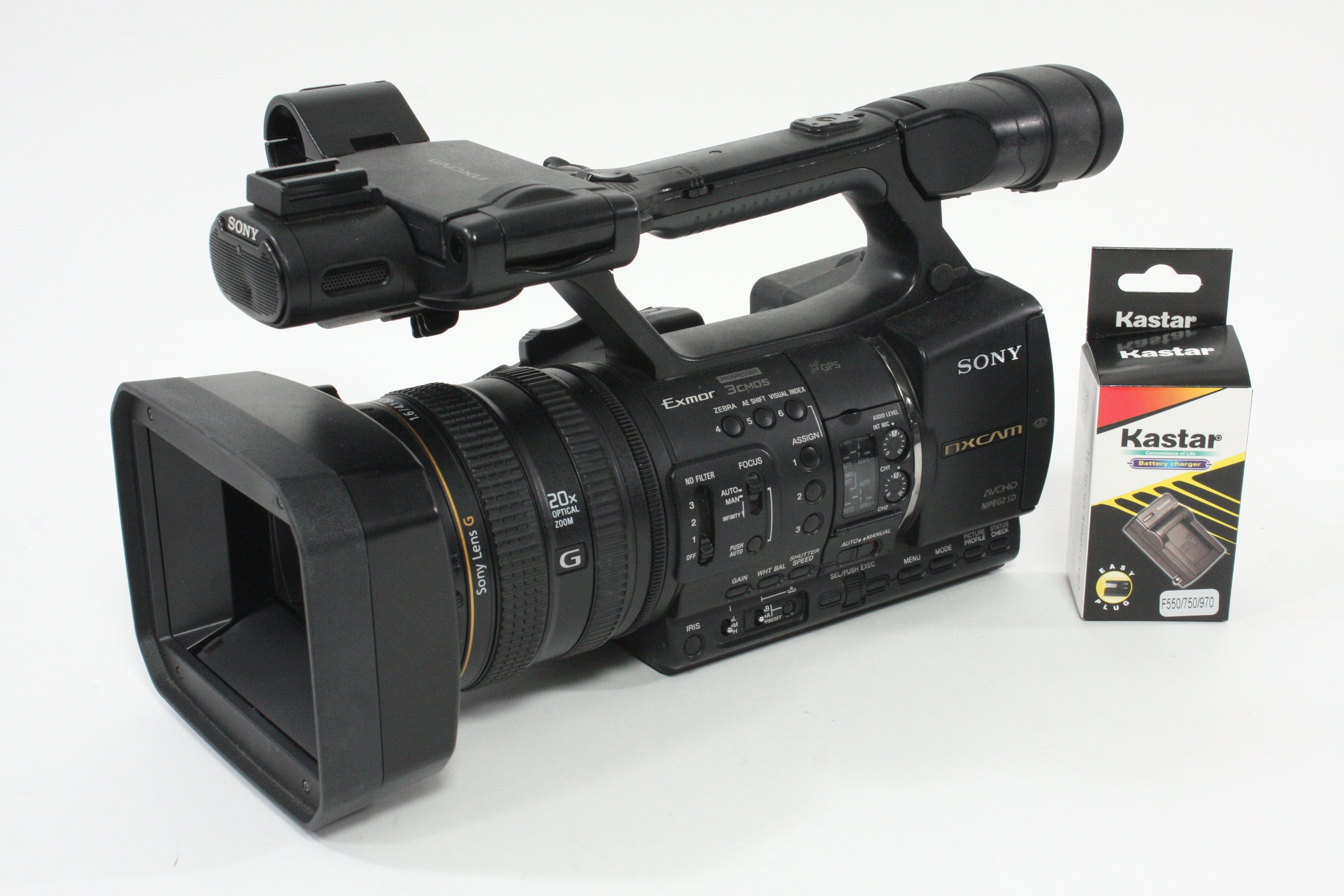 Sony HXR-NX5U NXCAM Professional Camcorder - 400  hours usage