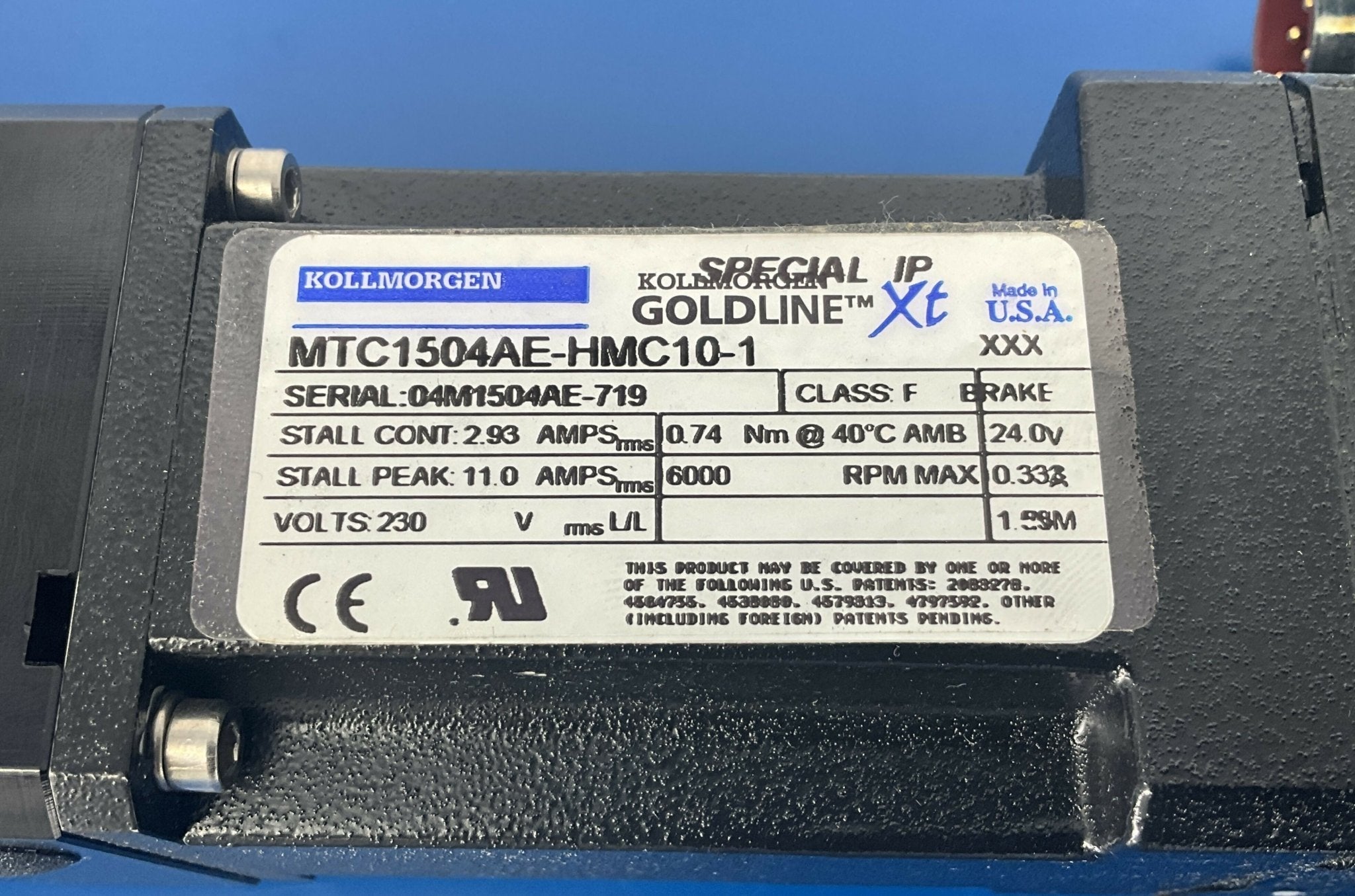 SOURCE ROTATE GEAR MOTOR ASM (453567916141 REV C/HMC-GM-304 PHILIPS/KOLLMORGEN