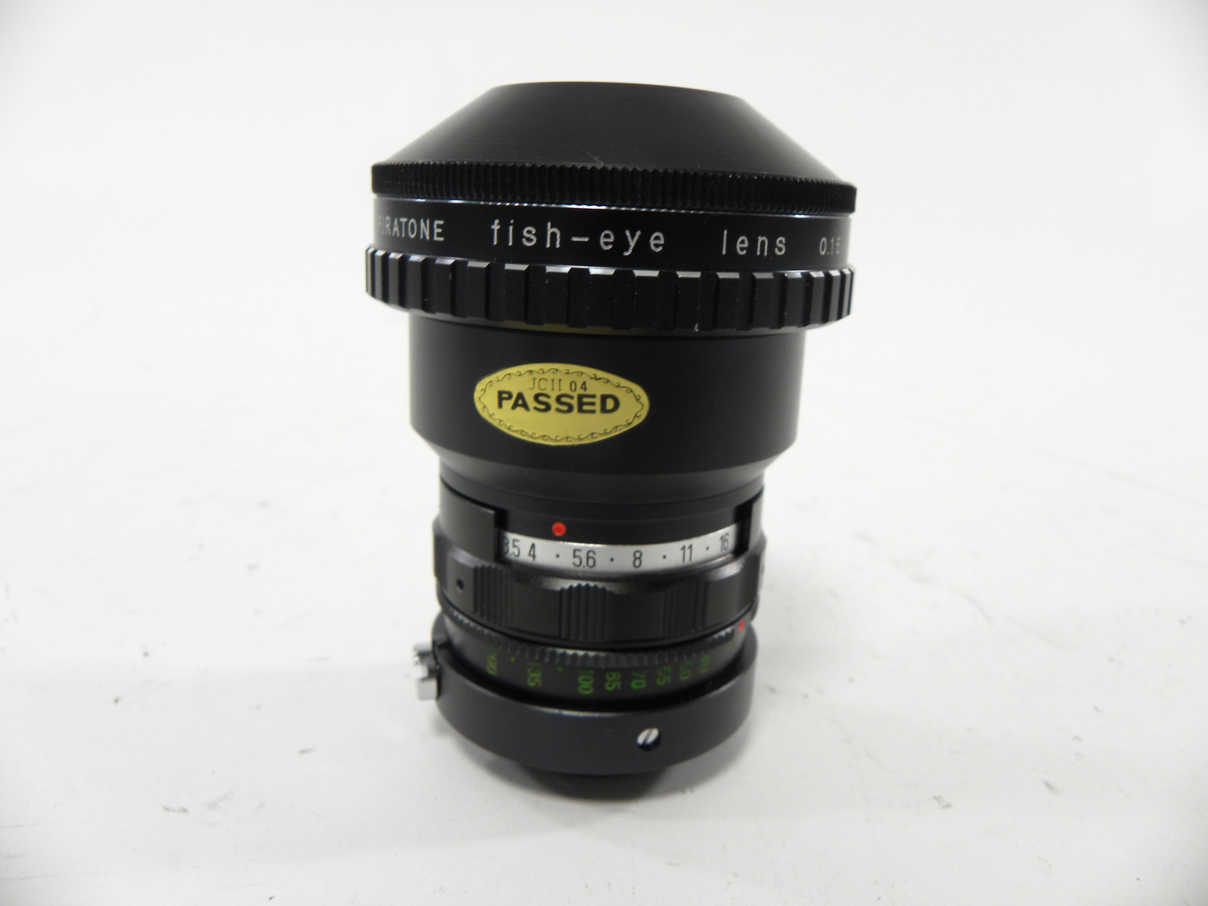 Spiratone Fish Eye Auxiliary 180* 015x  w/62mm Attchment