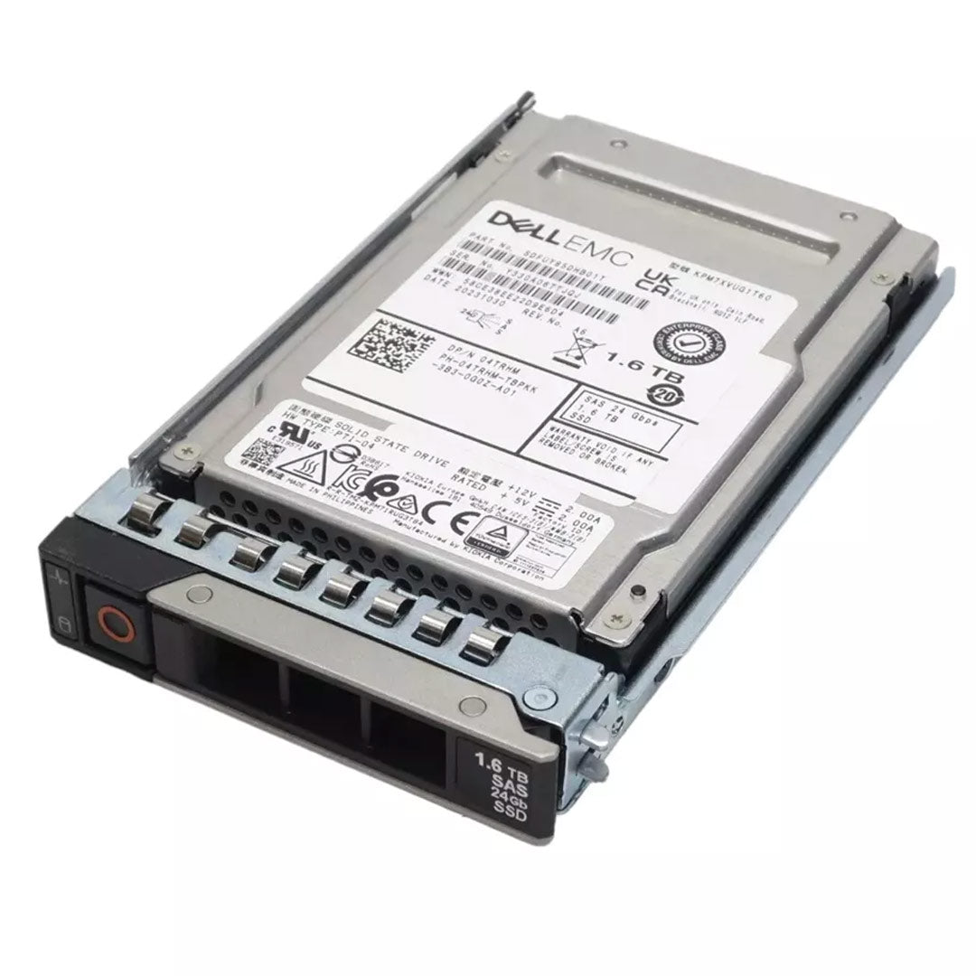 Oem, Kioxia Enterprise 2.5" 1.6TB SAS 24Gbps MU 3 DWPD SSD | MZ-ILG1T60