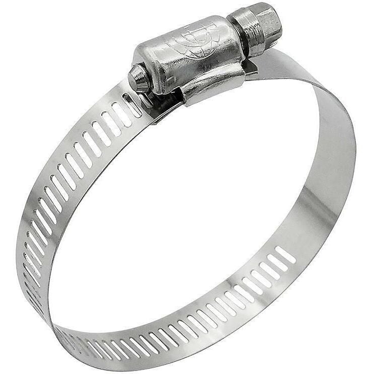 Seachoice 50-23428 Stainless-Steel Marine Hose Clamps, 9/16" Band, Size #64, 10/Bx