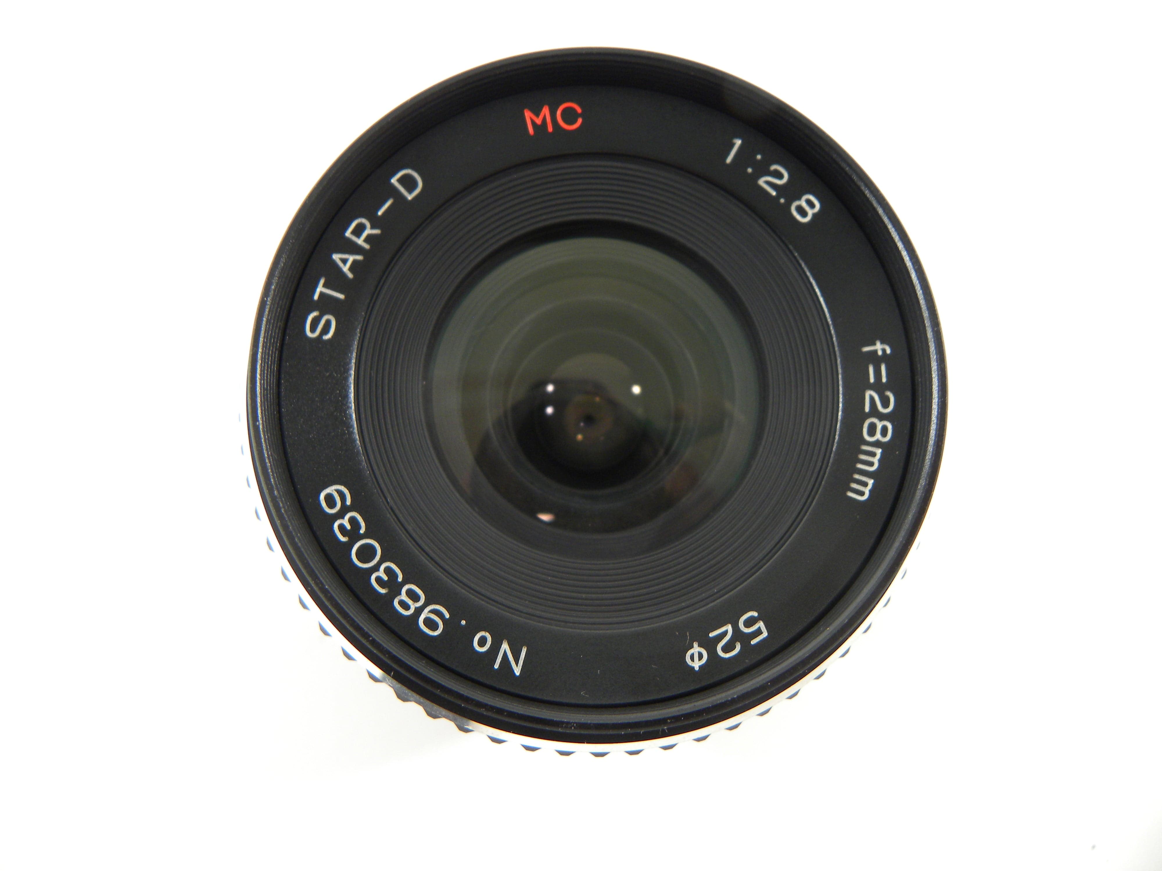 Star-D MC 28mm f2.8 Nikon AI Mount