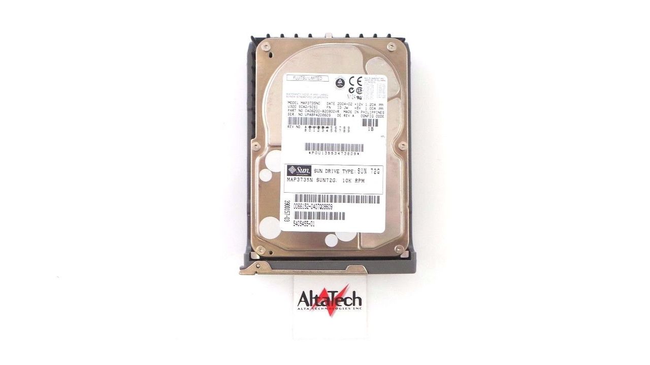 Sun Microsystems 540-5455 73.4GB 10K U320 SCSI 3.5"