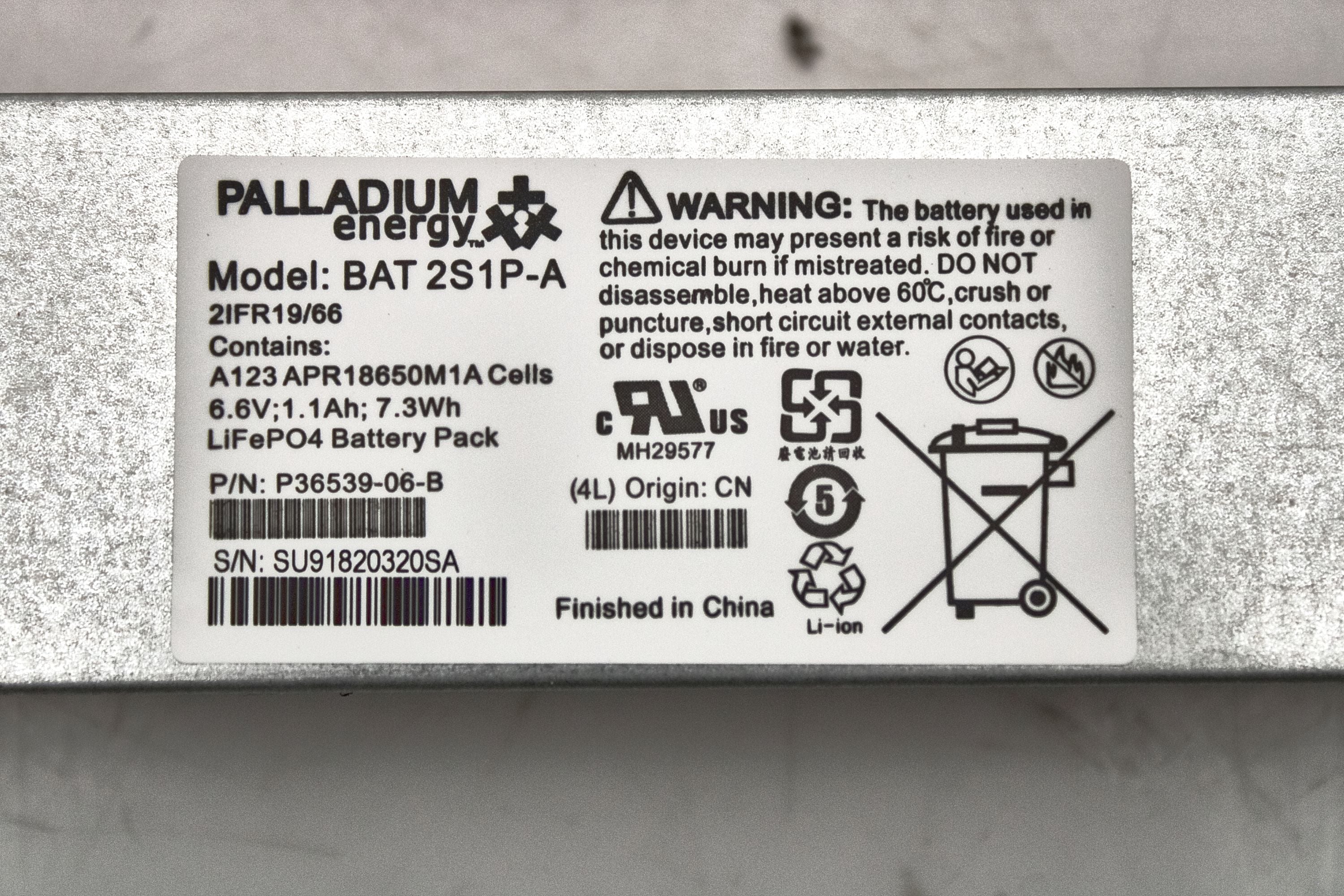 Sun Microsystems 371-4676 Battery Backup Unit for 6180