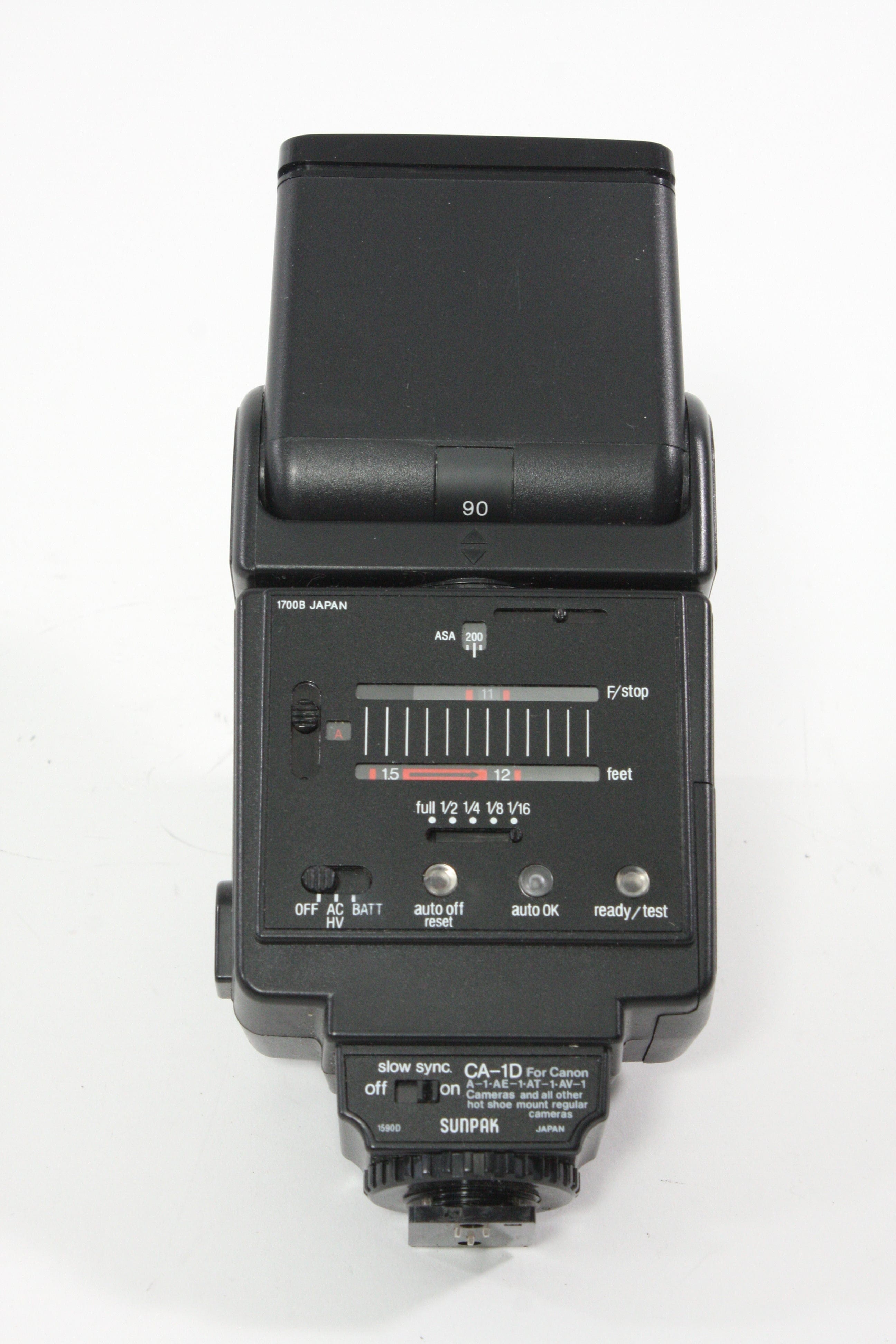 Sunpak Auto 422 D Thyristor Flash