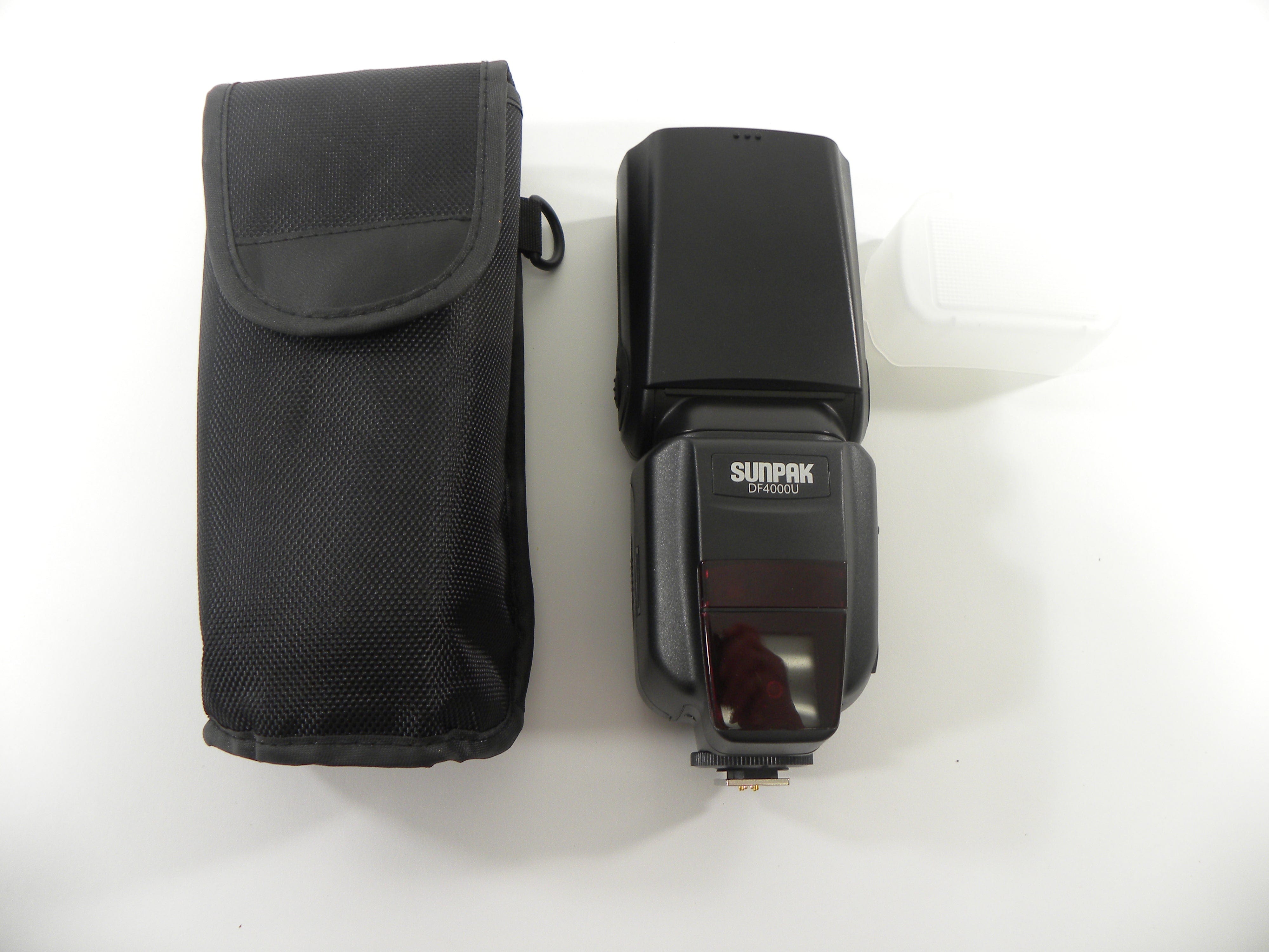 Sunpak DF 4000U Shoe Mount Flash for Nikon and Canon