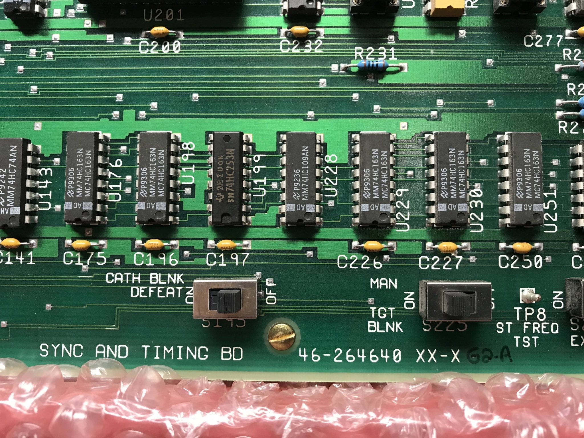 Sync and Timing Board (46-264640 G2-A/B GE Advantx