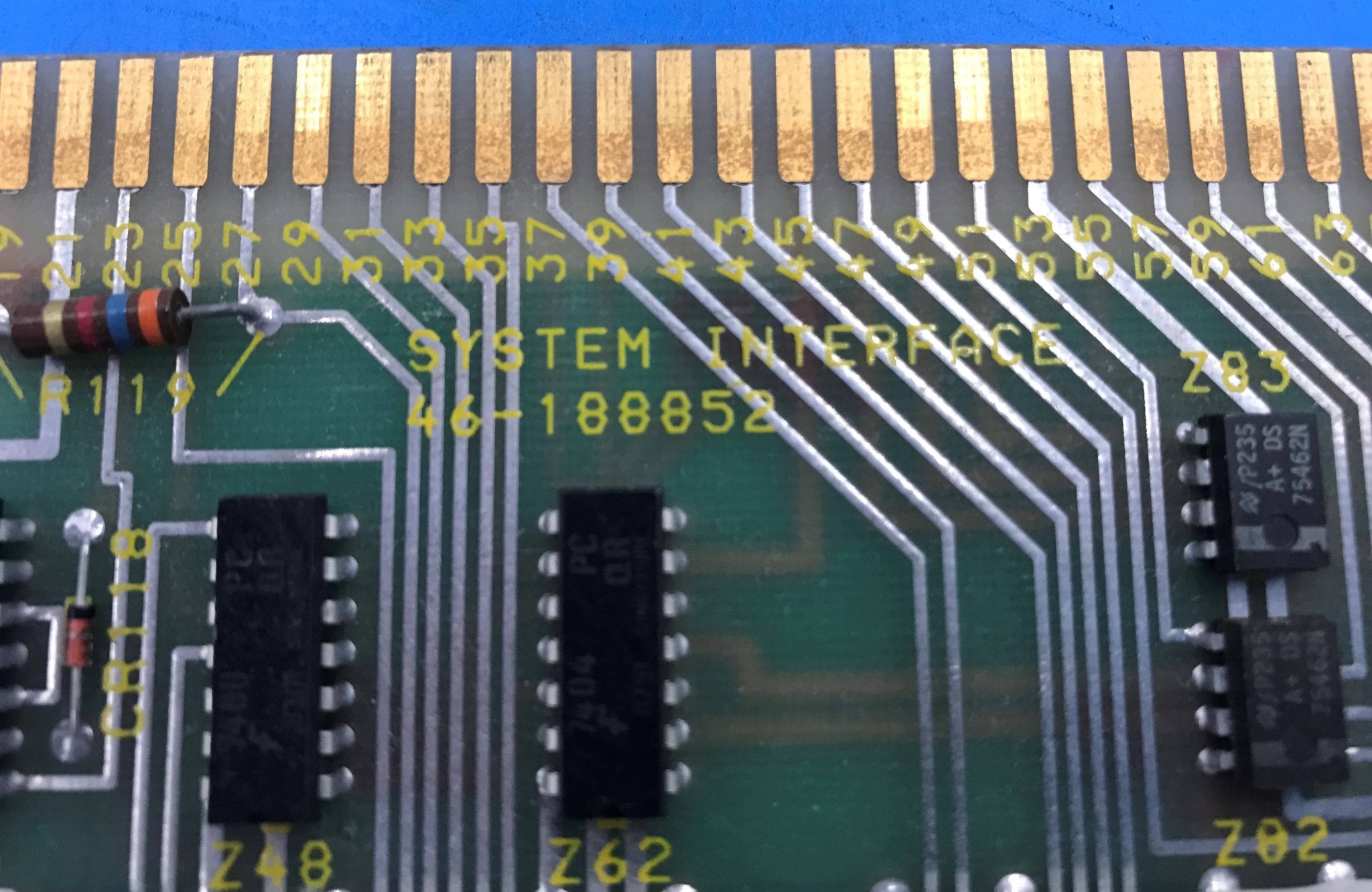 System Interface (46-188852 G1-E GE Advantx