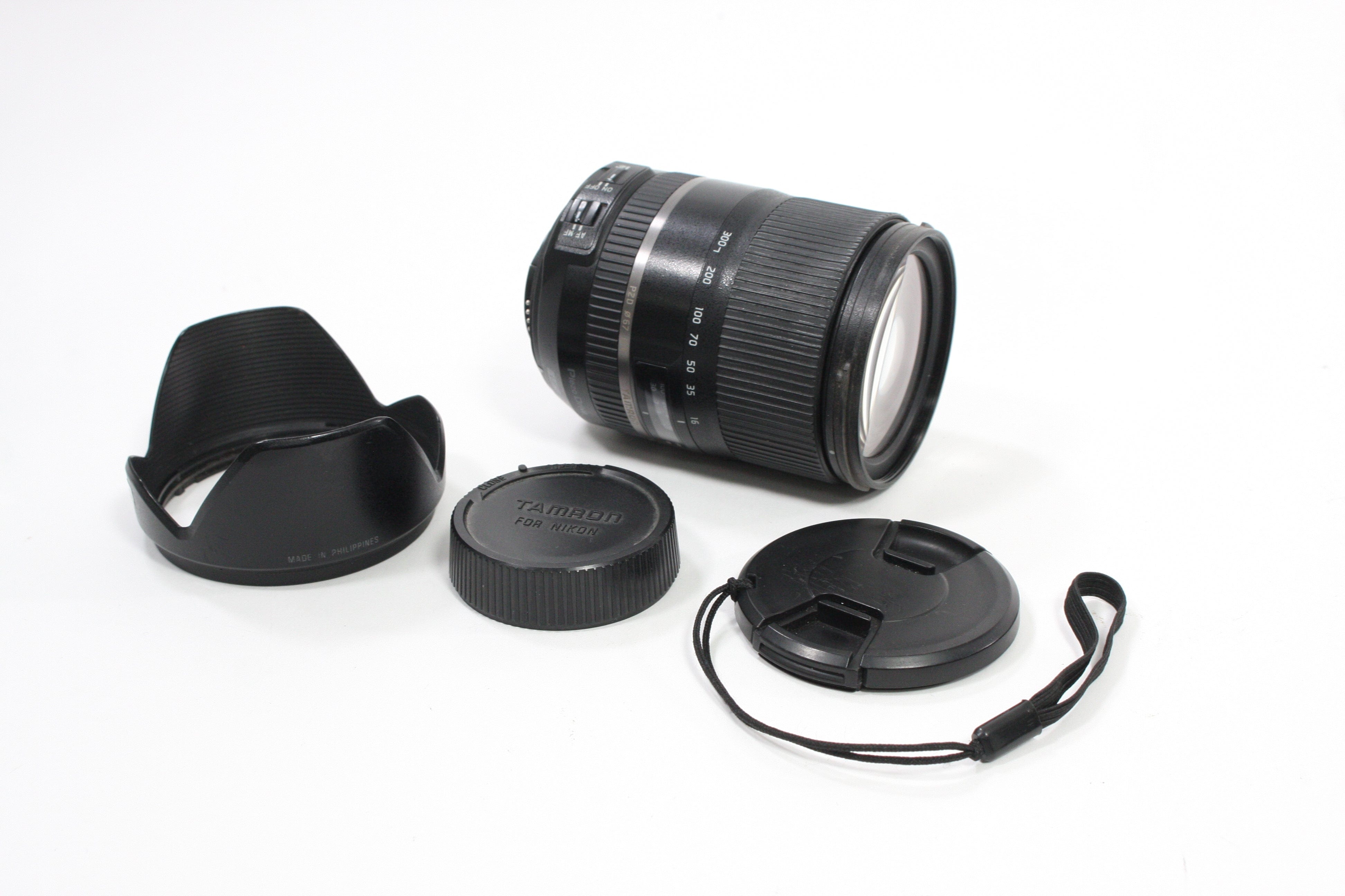 Tamron 16-300 f/3.5-6.3 Piezo Drive Di II Lens for Nikon AF Mount