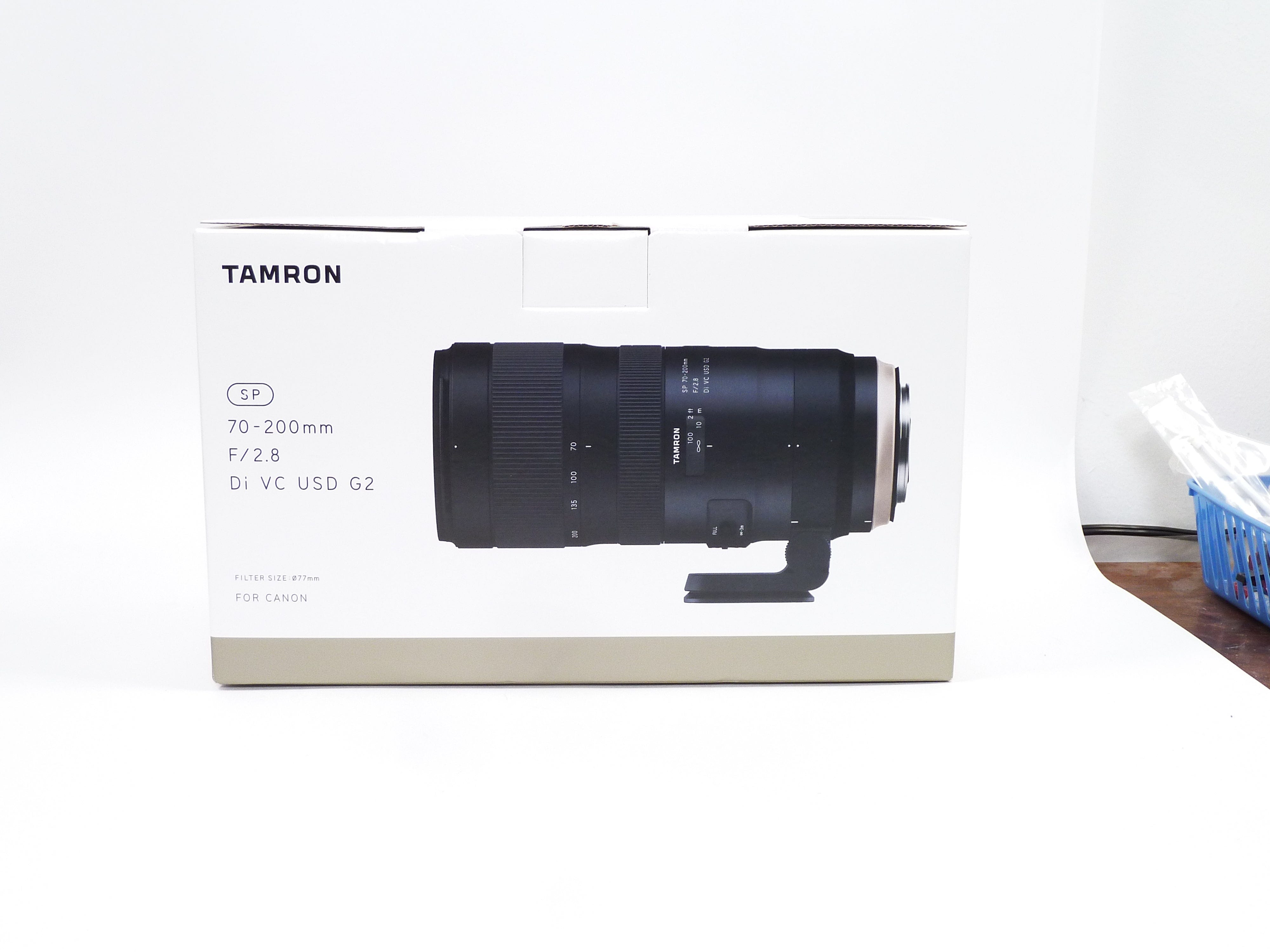 Tamron 70-200mm F2.8 Di VC USD G2 Lens - Canon EF