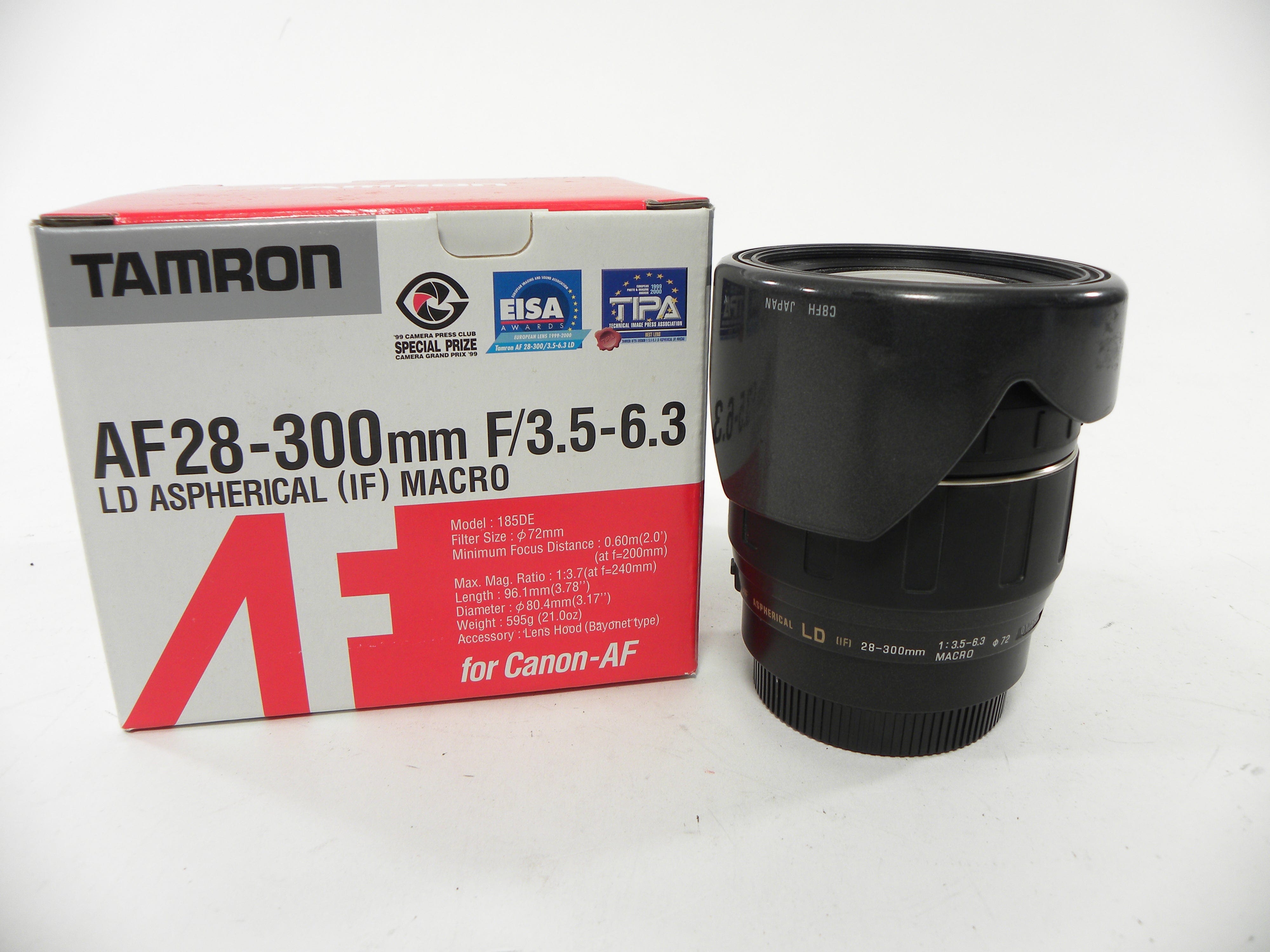 Tamron AF LD IF Macro 28-300mm f3.5-6.3 Canon EF Mount