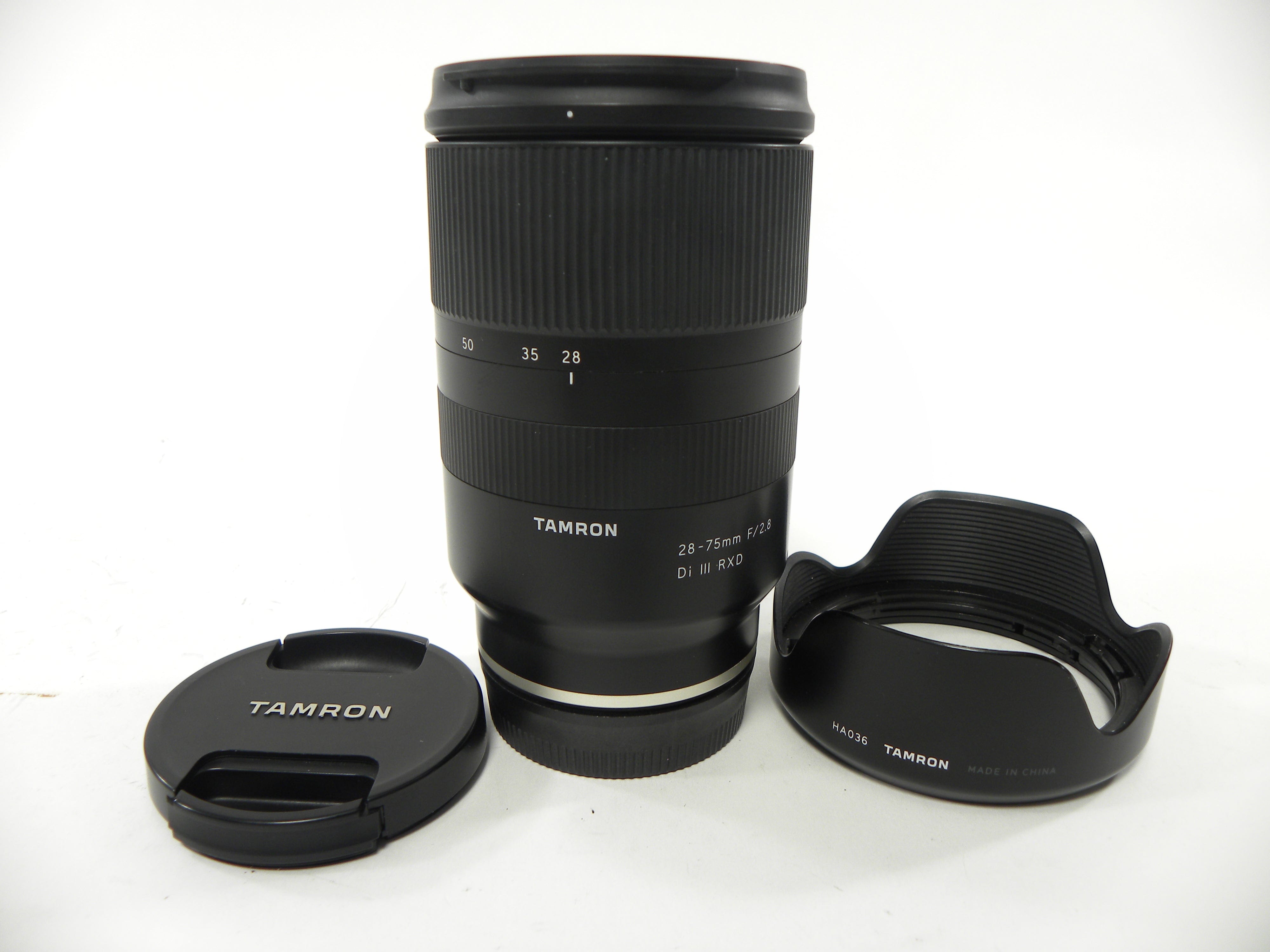 Tamron Di III RXD 28-75mm f2.8 Sony E Mount