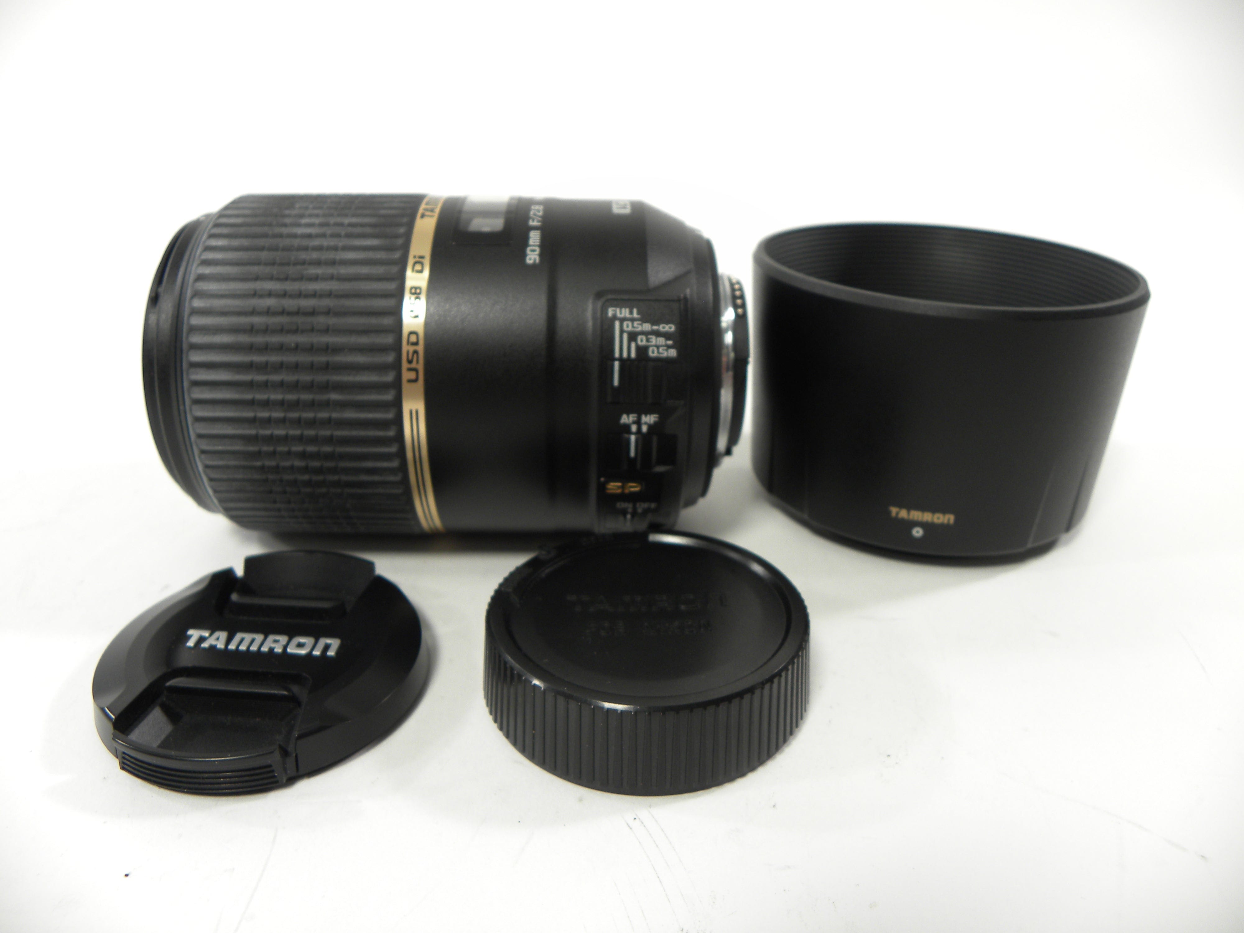 Tamron Di USD SP Macro 90mm f2.8 Nikon F Mount  AS IS