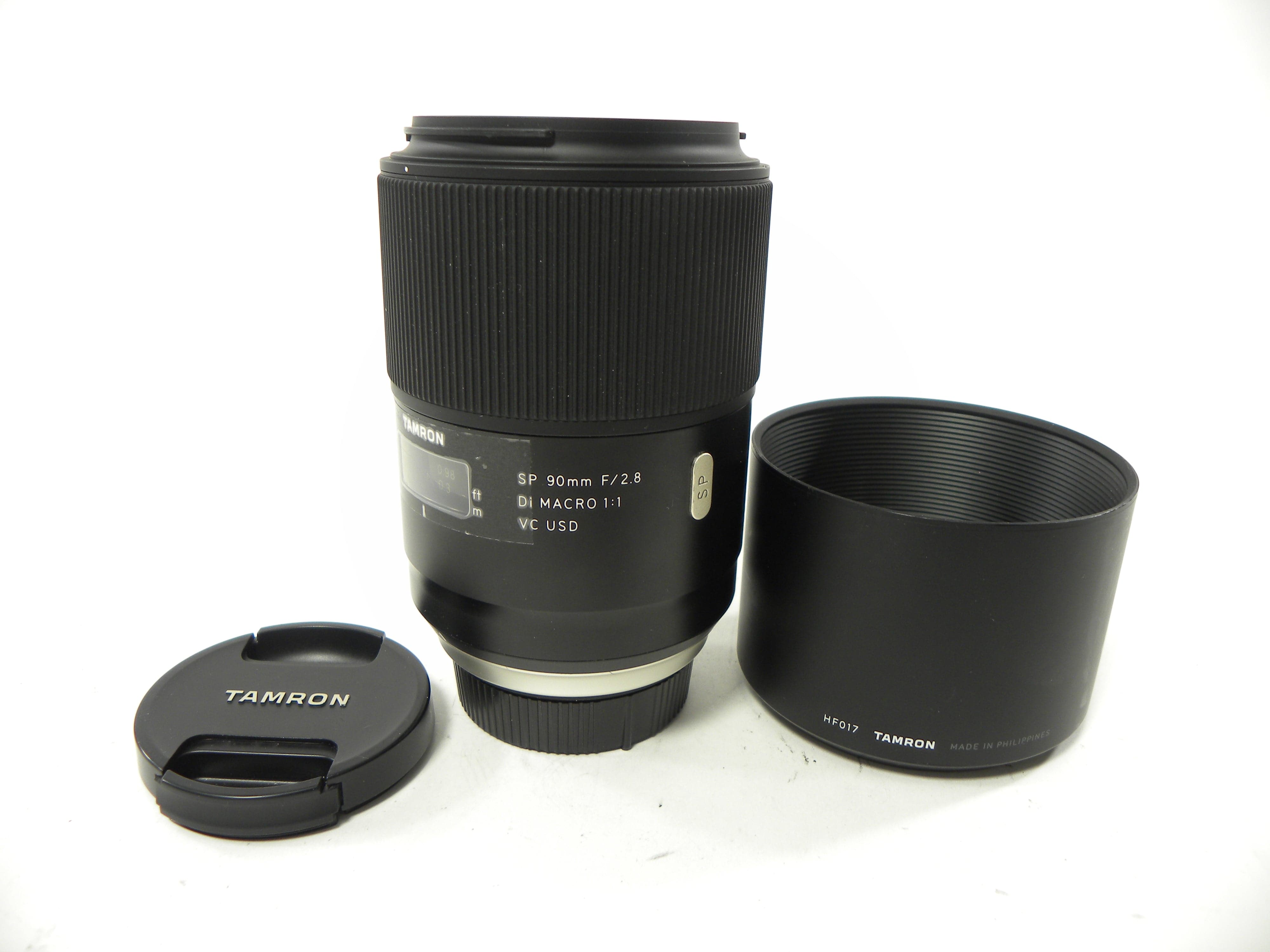 Tamron SP Di VC USD Macro 90mm f2.8  Nikon F Mount