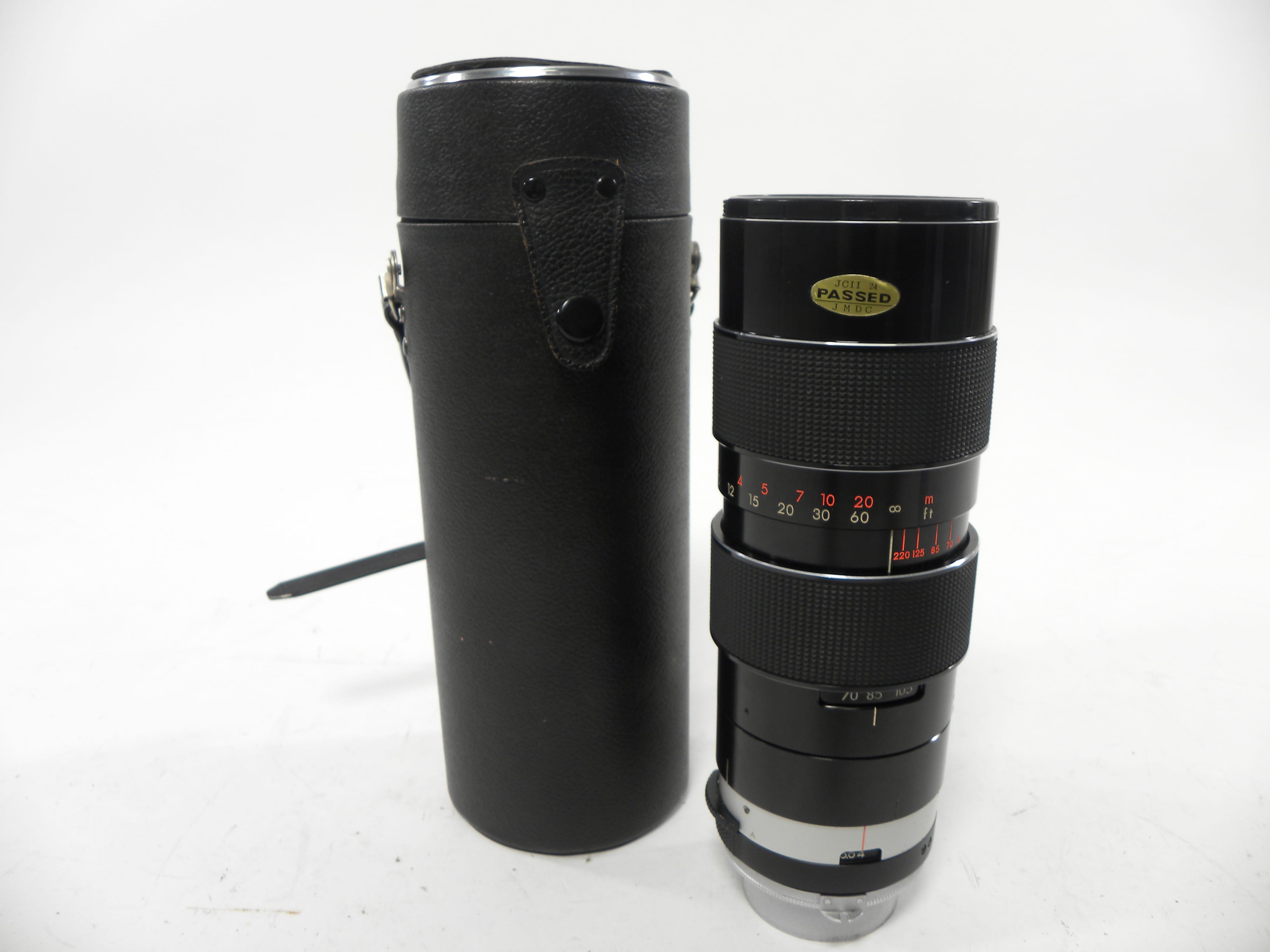 Tamron Zoom 70-220mm f4 Nikon F Mount