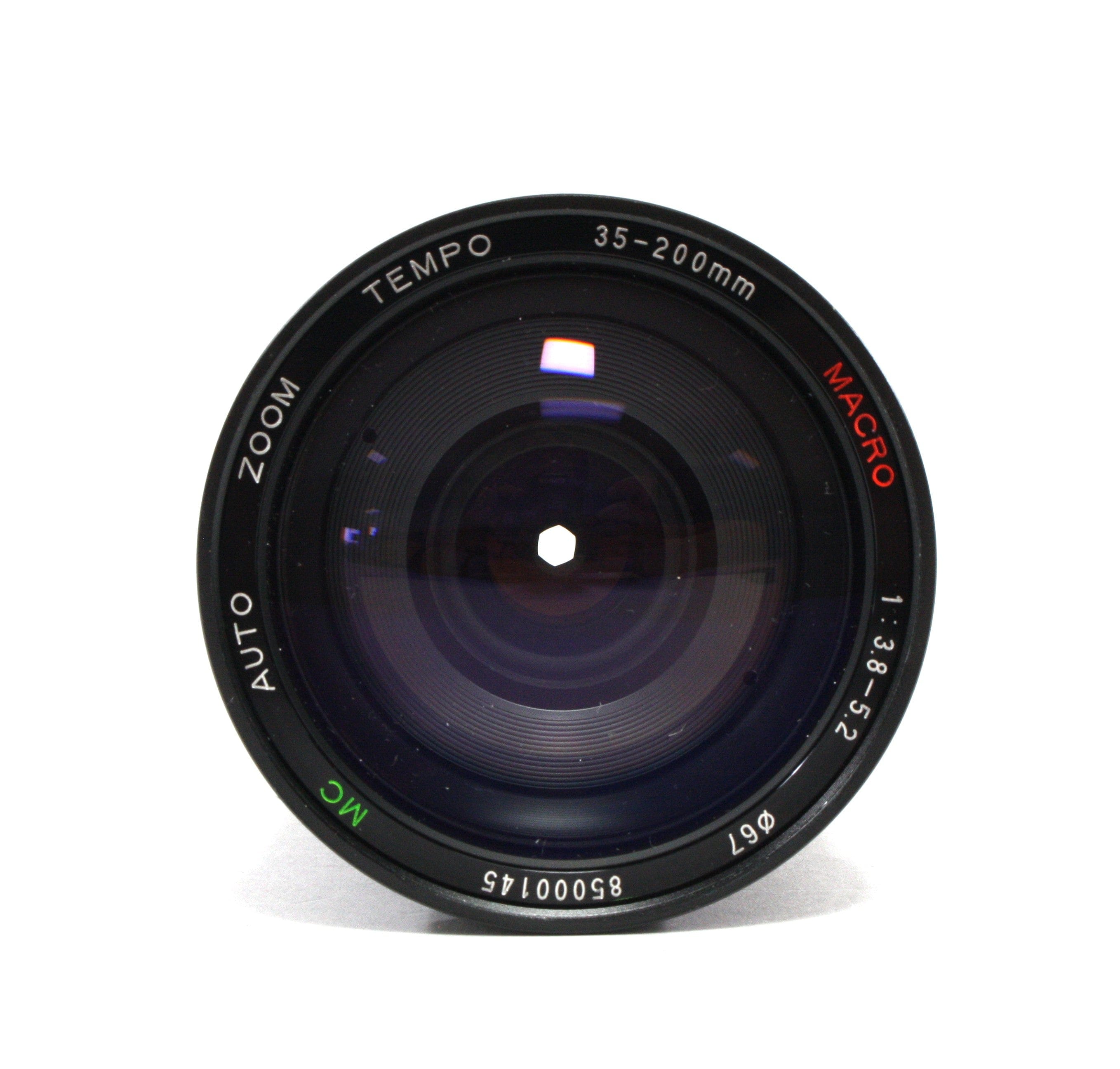 Tempo 35-200mm f/3.8-5.2 Lens MC Zoom AI for Nikon F Mount