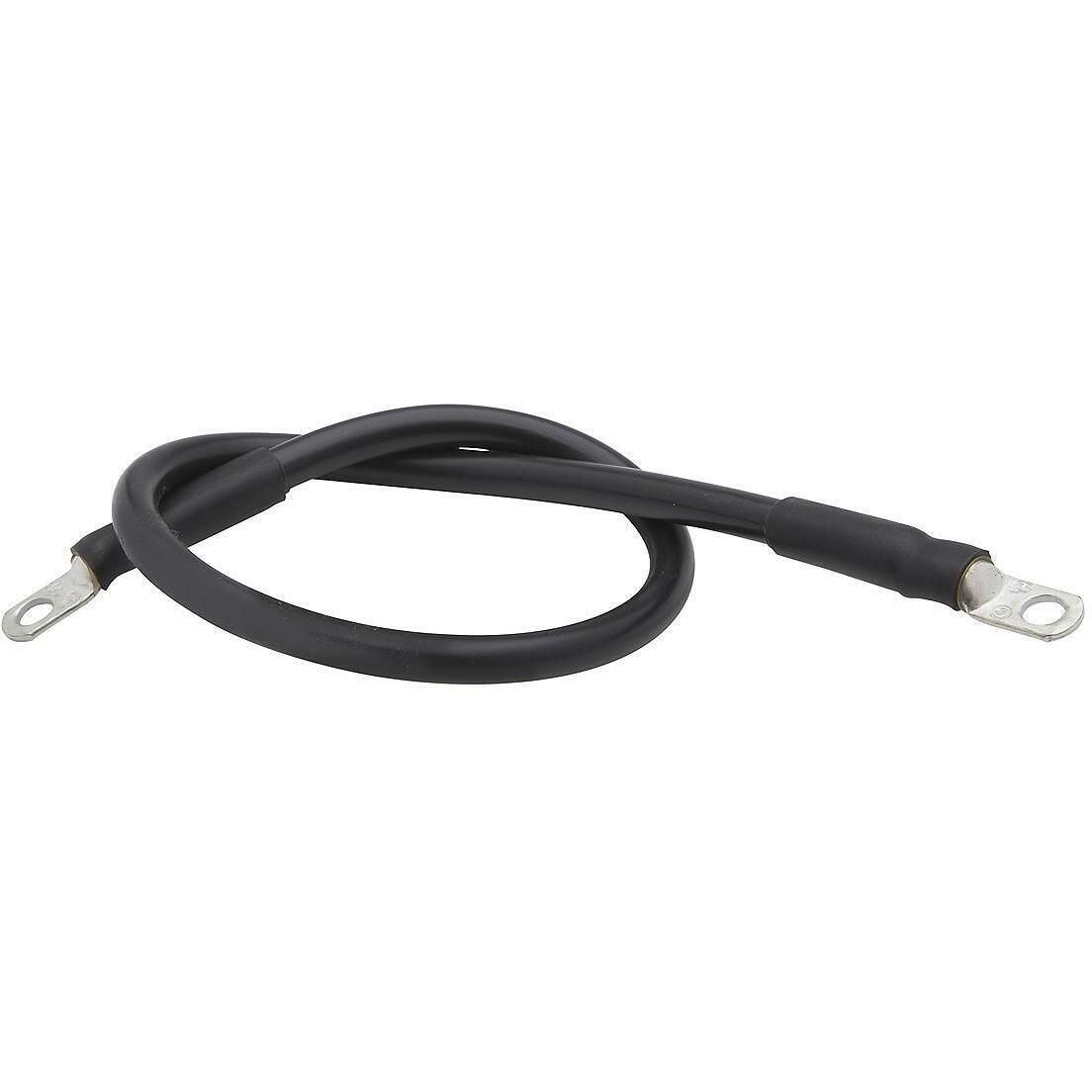 Seachoice 63021 Tinned Copper Battery Assembly, 4 AWG, Black, 2'