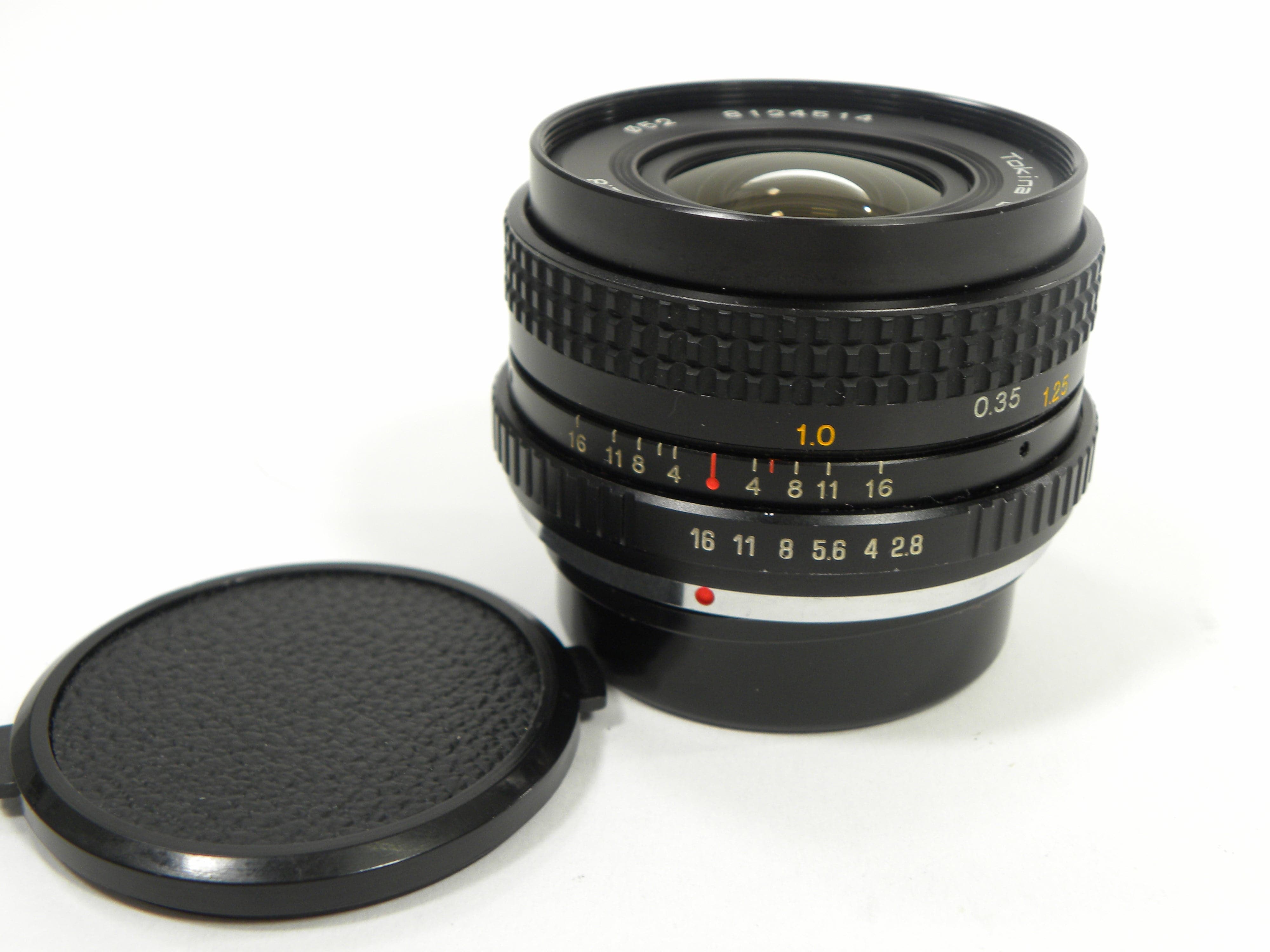 Tokina EL 28mm f2.8 PK Mount