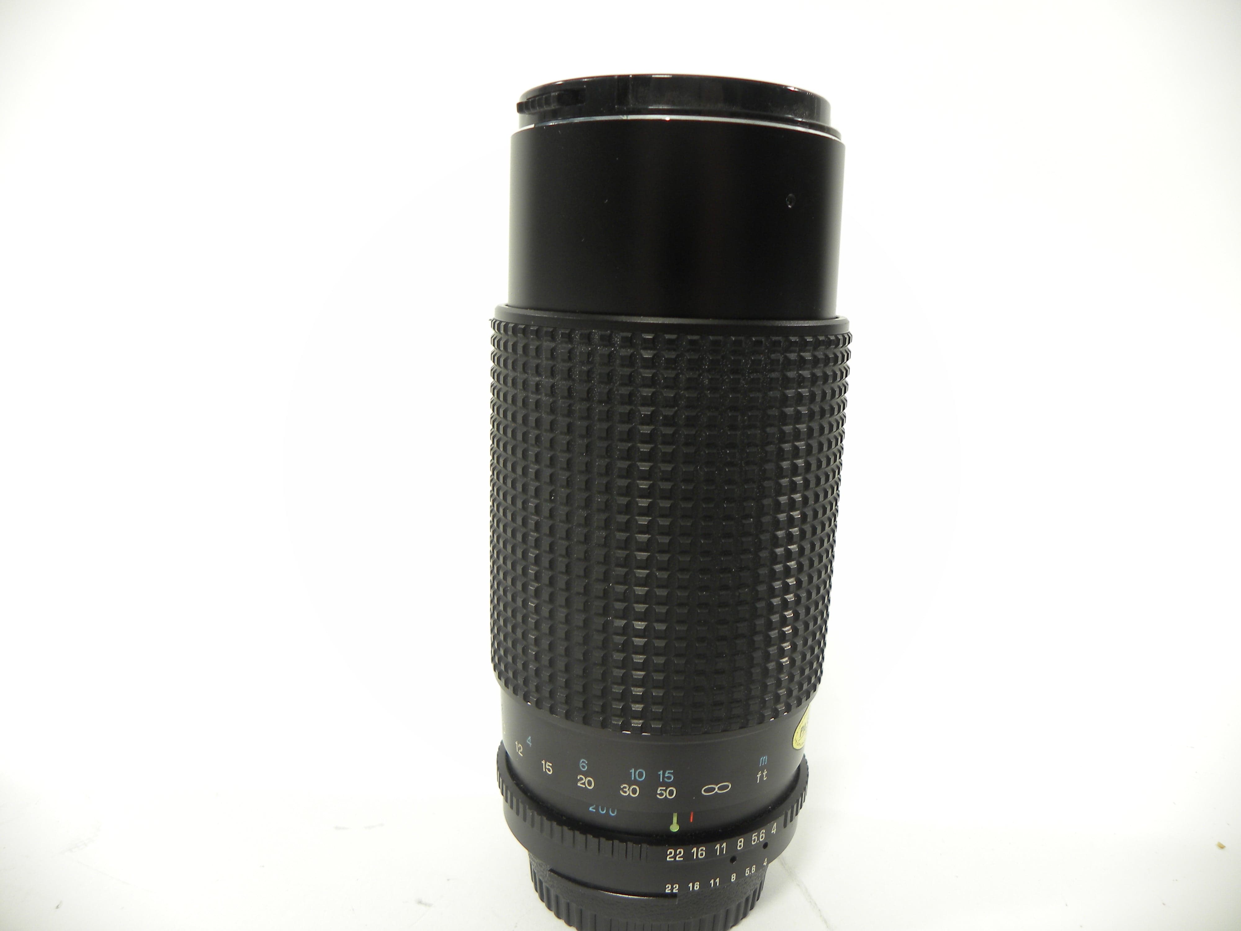 Tokina RMC 80-200mm f4 Nikon Ai Mount