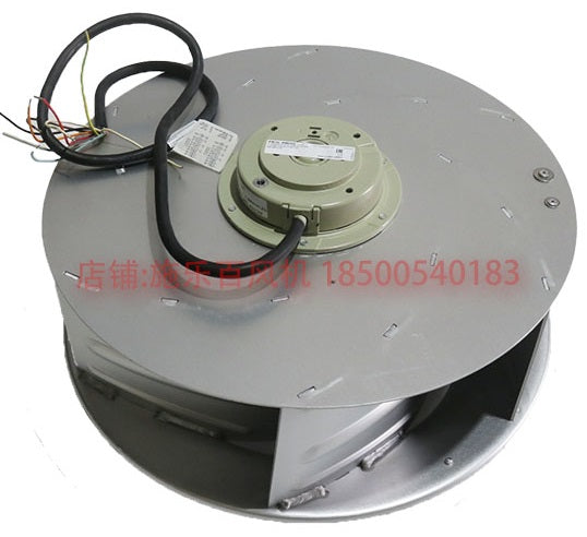 Brand new RH40G-4EK.4F.1R ZIEHL-ABEGG centrifugal fan 1-230V 0.46kW 2.2A 1320RPM Industrial cooling fan