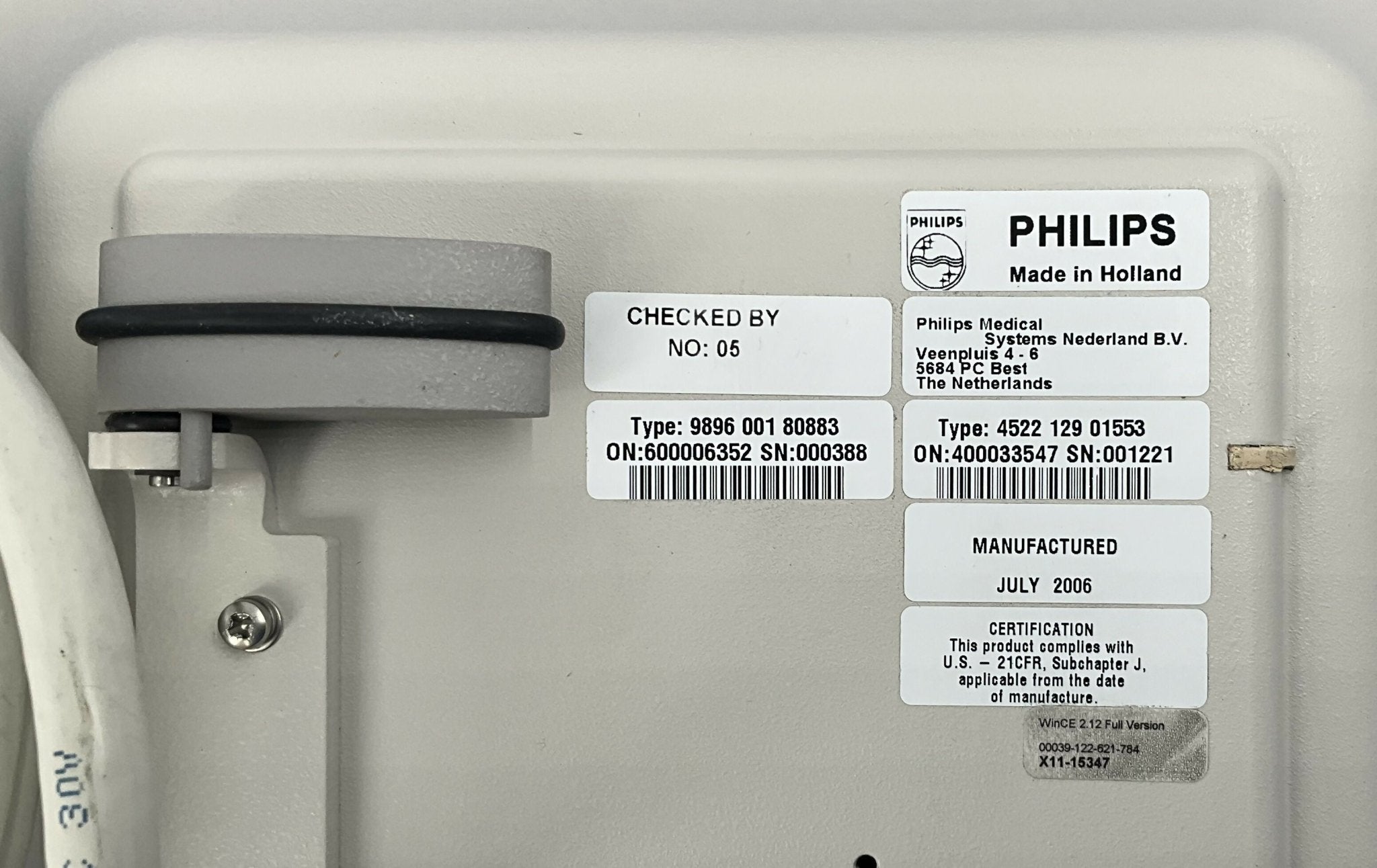 TOUCH SCREEN MONITOR (452212901553/989600180883/5388468) PHILIPS