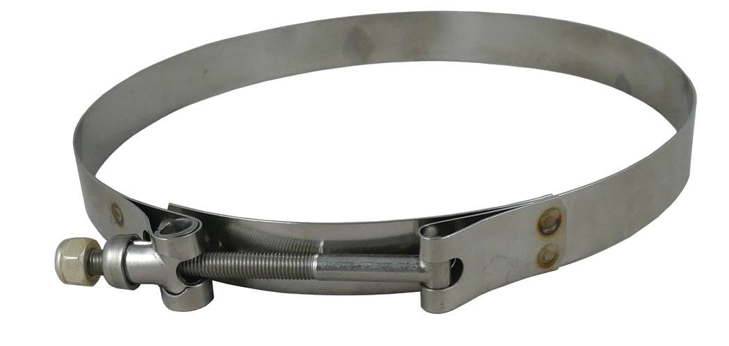 Trident Marine 720-2340 Trident SS T-Bolt Hose Clamps, 2-5/8" to 2-3/4"