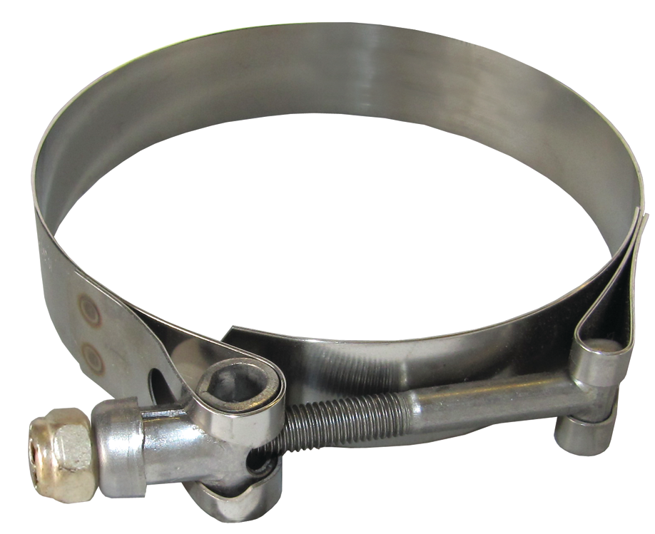 Trident Marine 720-3000L Trident SS T-Bolt Hose Clamps, 2-7/8" to 3-1/4"