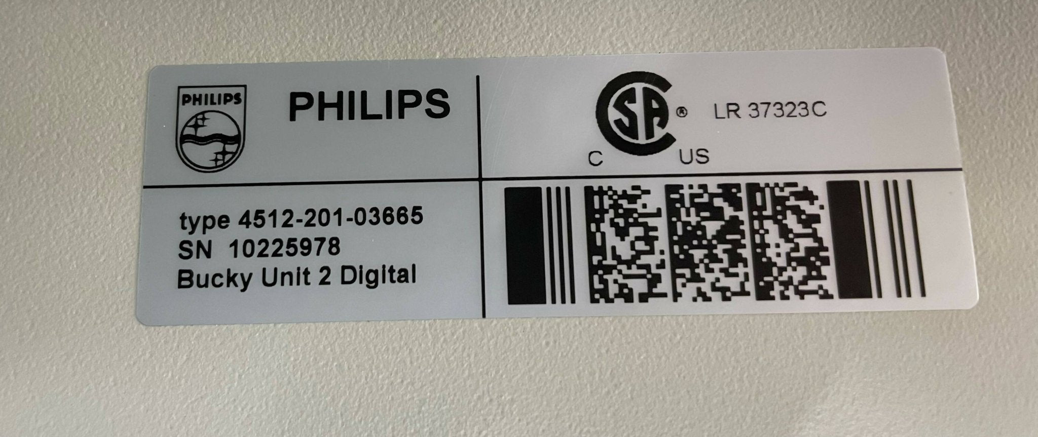 Trixell Pixium 4600 Detector / Bucky Ass'y (9890 000 70003/4512-201-03665 PHILIPS