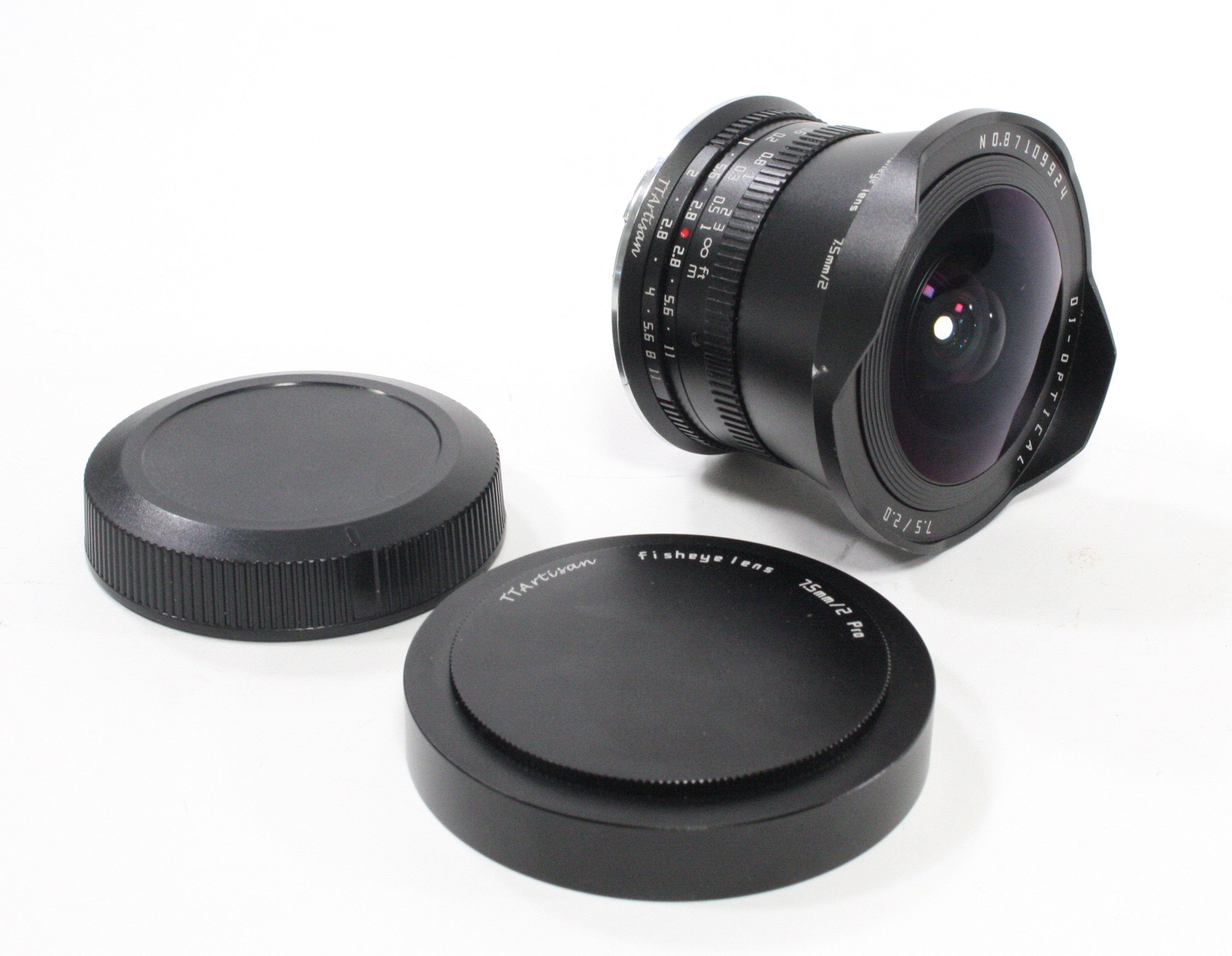 TT Artisan 7.5mm f/2 PRO DJ Optical Fisheye for Canon RF Mount APS-C