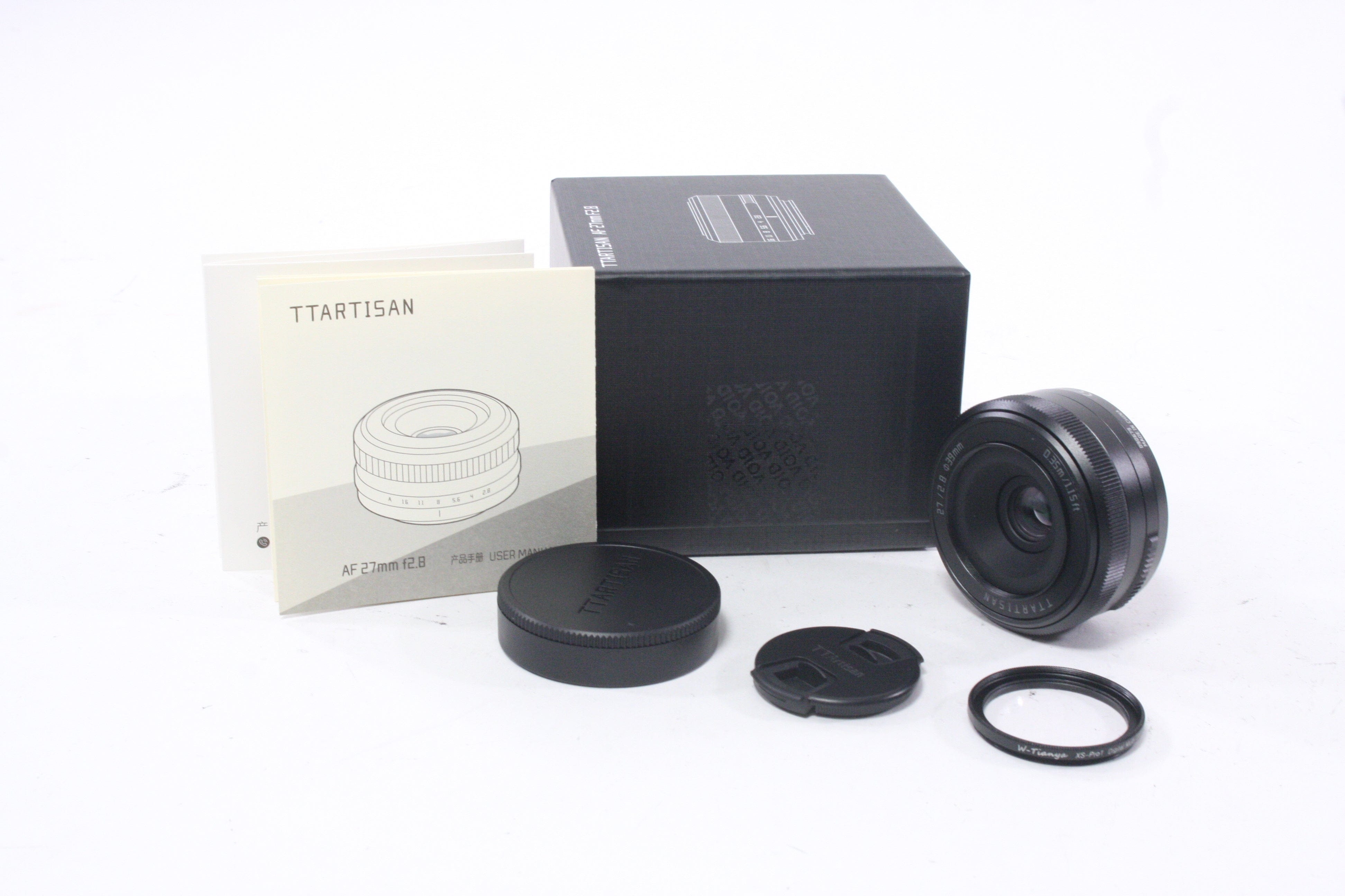 TTartisan 27mm f/2.8  Lens with Fuji XF Mount