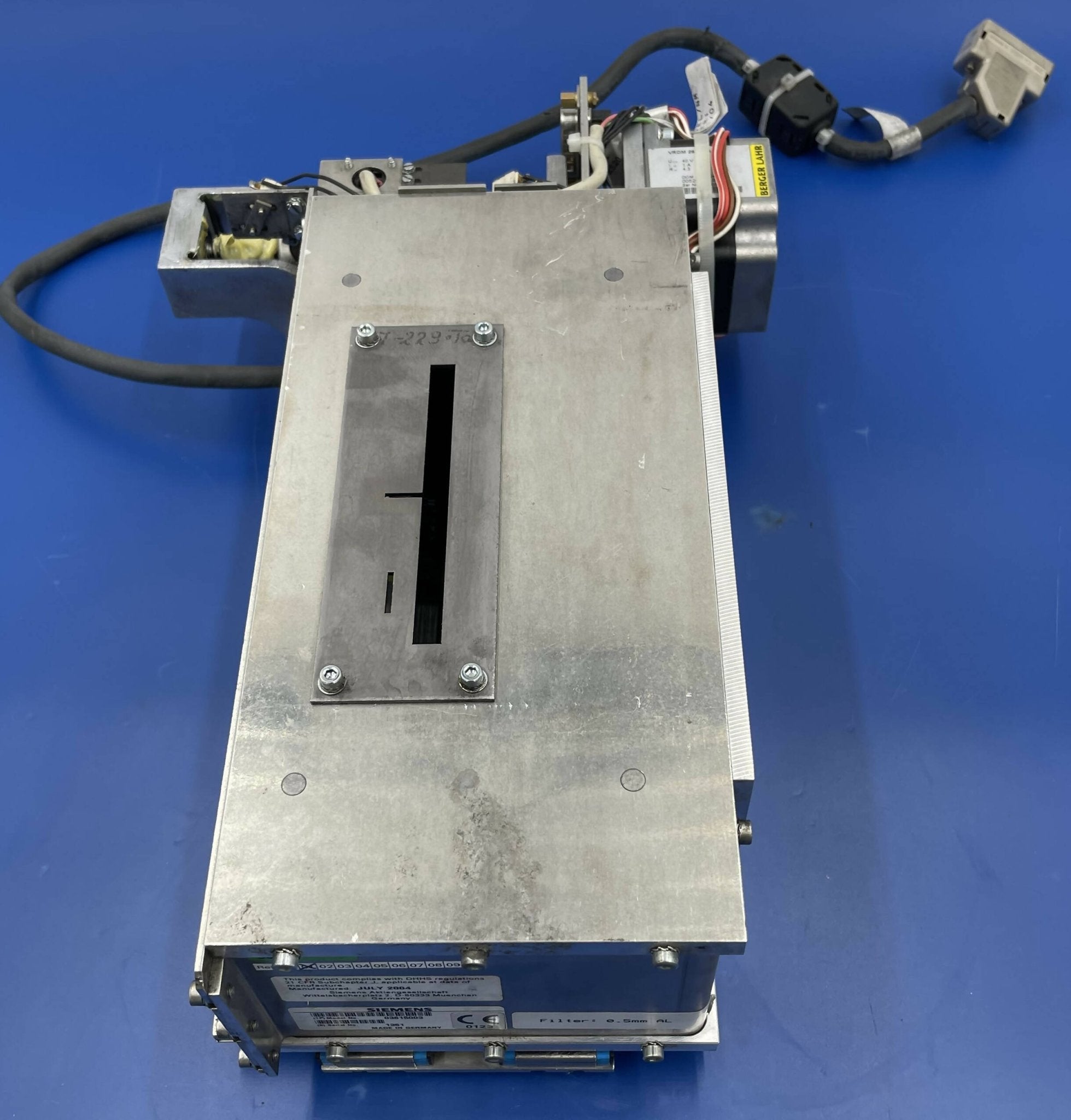 Siemens 03815003 - Tube Collimator B F for Somatom Emotion CT Rear | Alo Tech Solutions