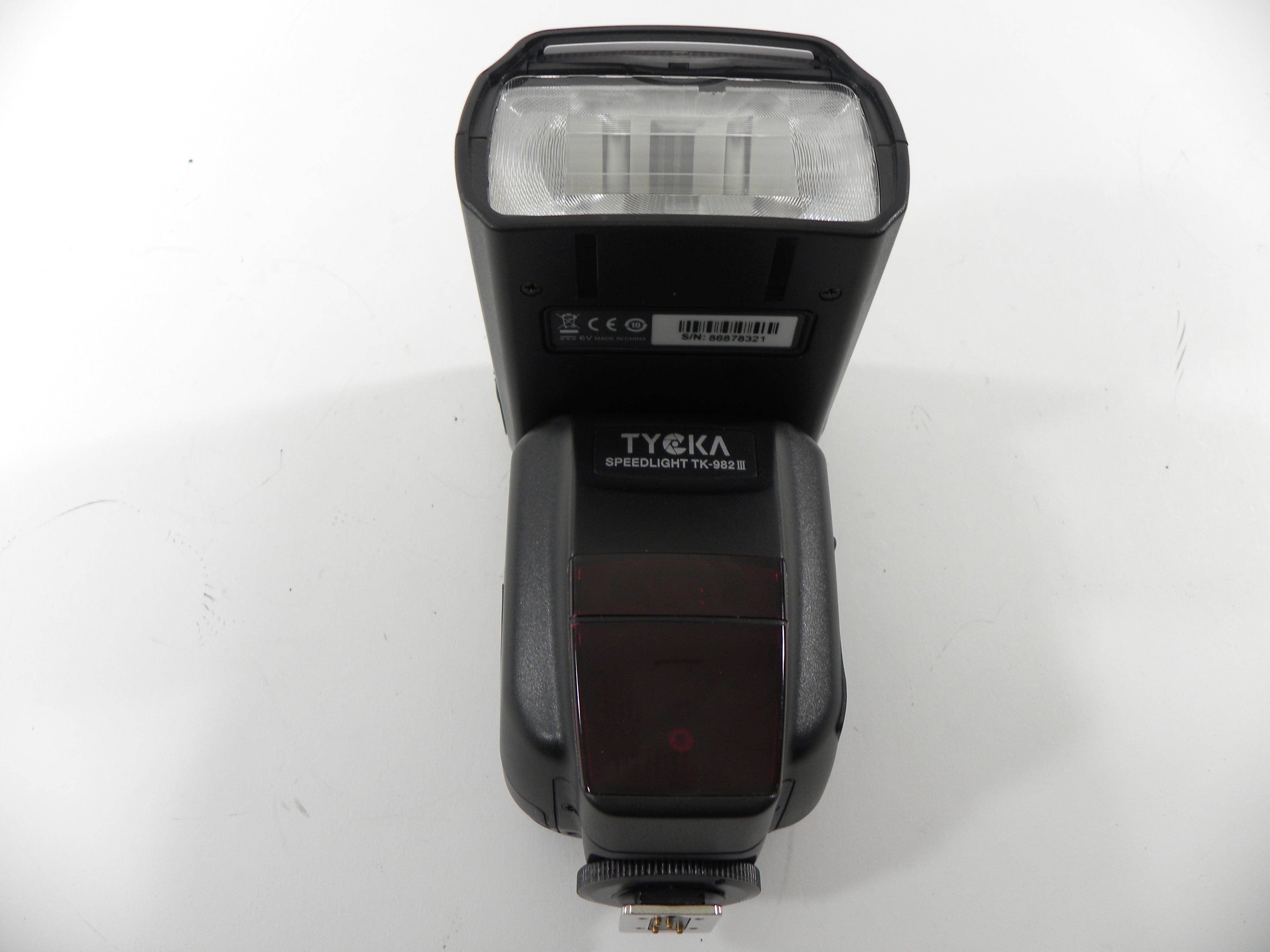 Tycka Speedlight TK-982 II Nikon Mount Flash w/Transmitter