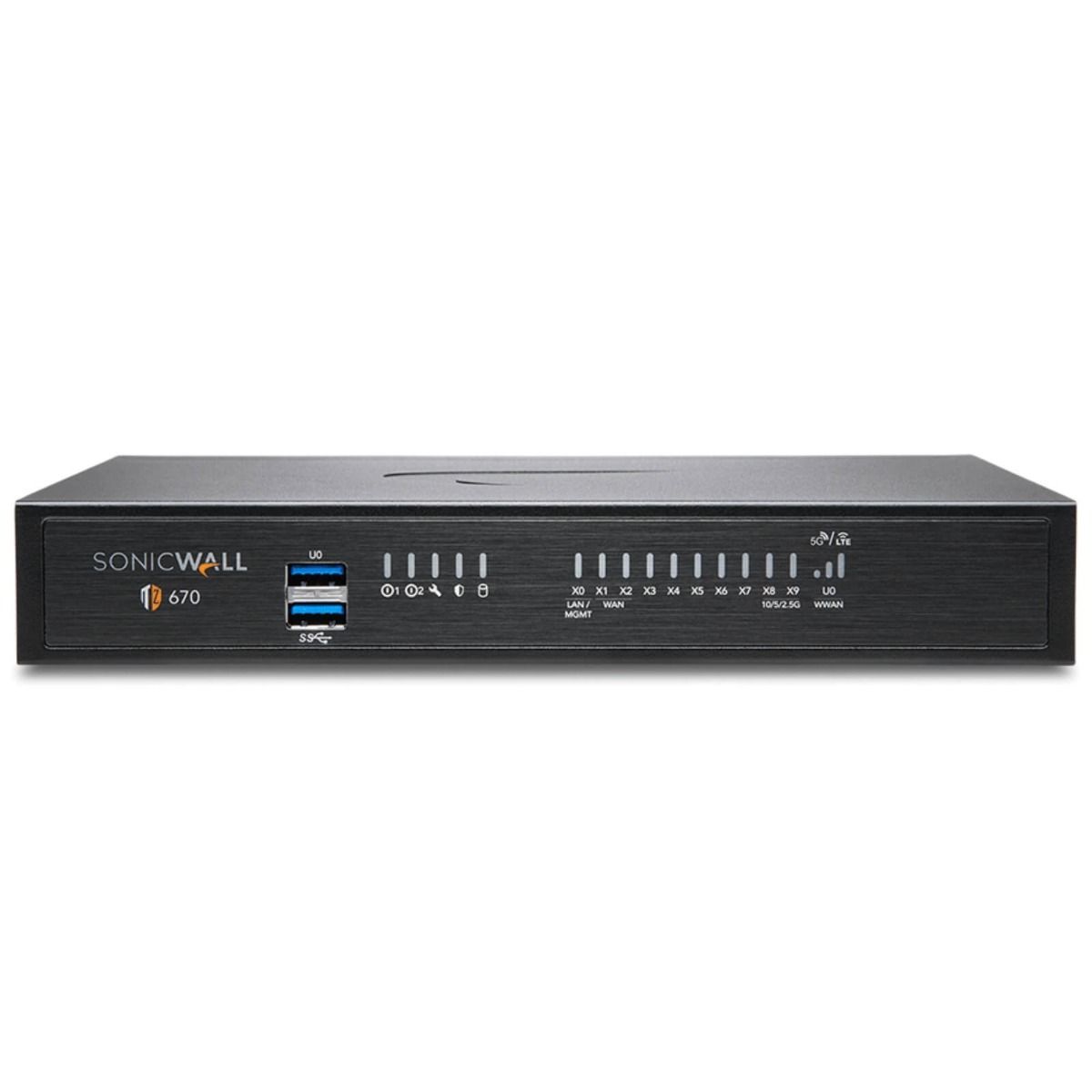 SonicWall TZ670 with 8X5 Support 1YR