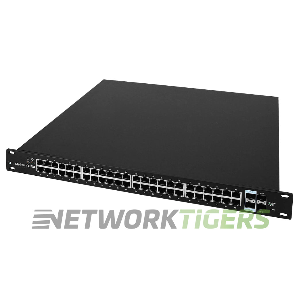 NEW Ubiquiti ES-48-500W EdgeSwitch 48x 1GB PoE+ RJ45 2x 10GB SFP+ 2x 1GB Switch