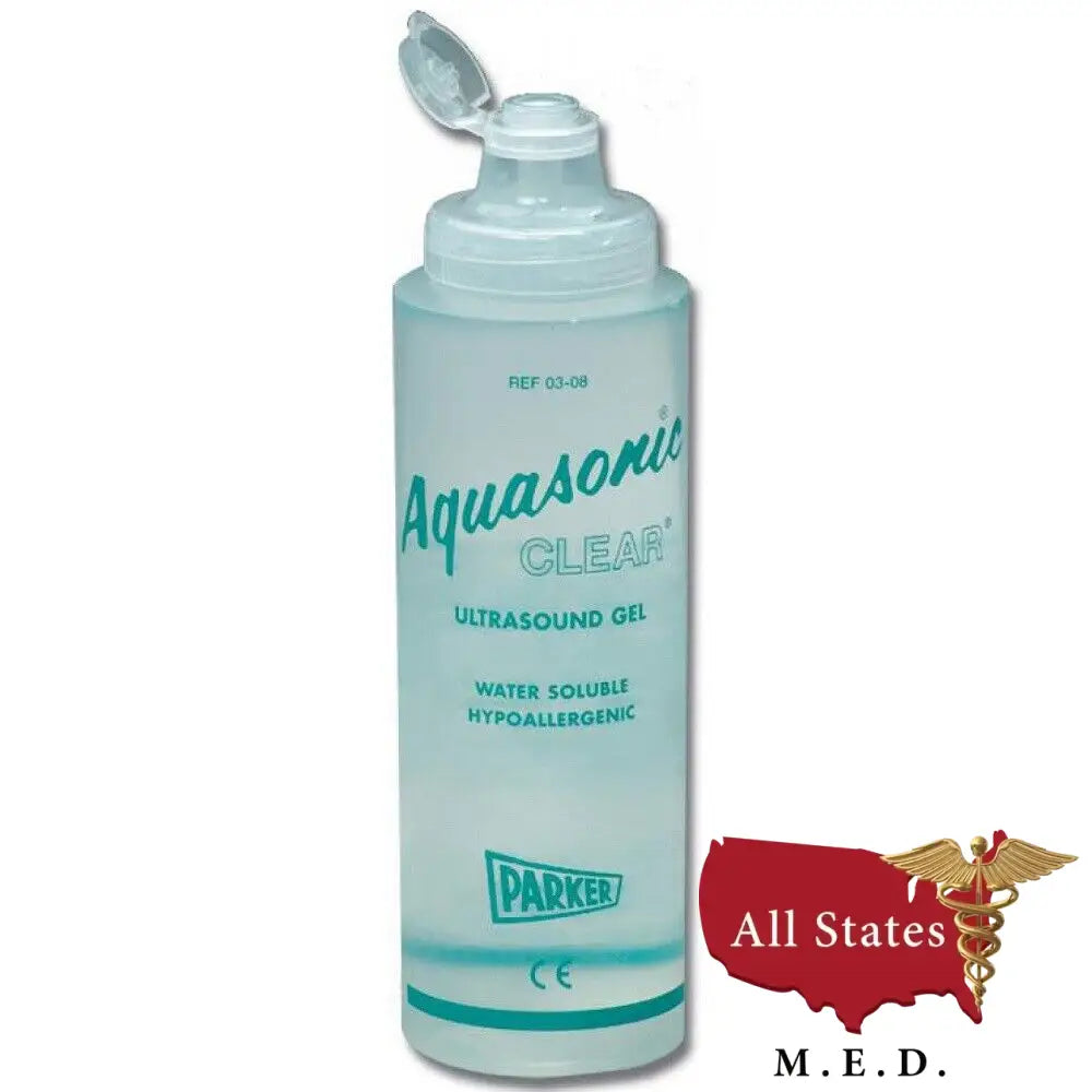 Ultrasound Gel Laser Gel Aquasonic Gel .25L Bottles CASE OF 12
