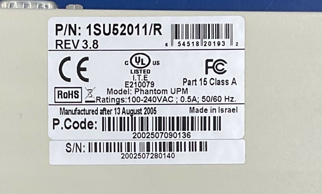 UPM/KVM UNIVERSAL MANAGER PHANTOM (10238435/1SU52011/R) SIEMENS/MINICOM