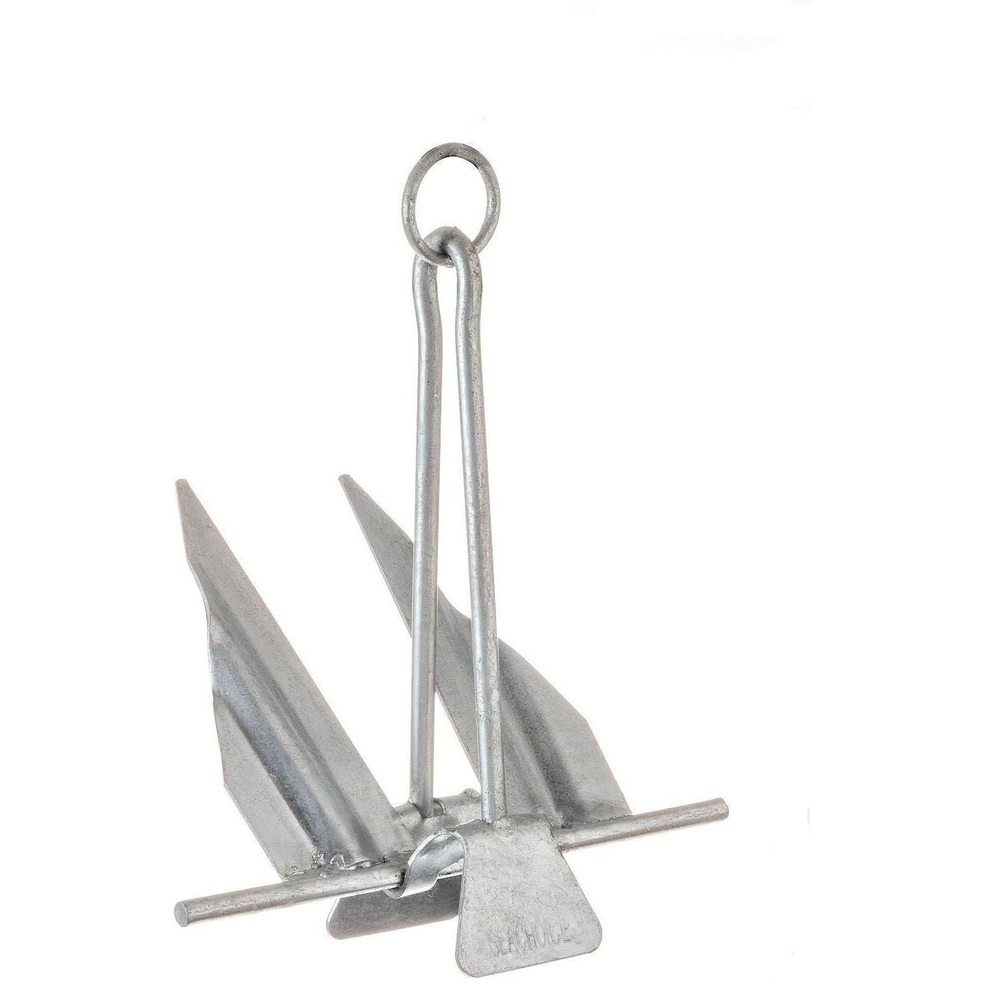 Seachoice 41610 Hot Dipped Galvanized Utility Anchor, Size 7E
