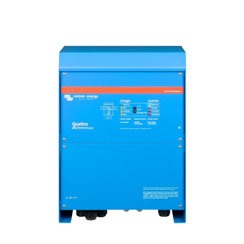 Victron Quattro 48/10000 140-100/100 120V VE.Bus UL-Listed