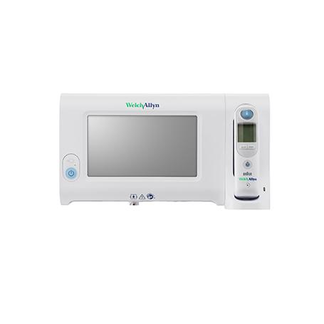 Welch Allyn Connex Spot Monitor with SureBP Non-invasive Blood Pressure, Nonin SpO2, Braun ThermoScan PRO 6000 Ear Thermometer
